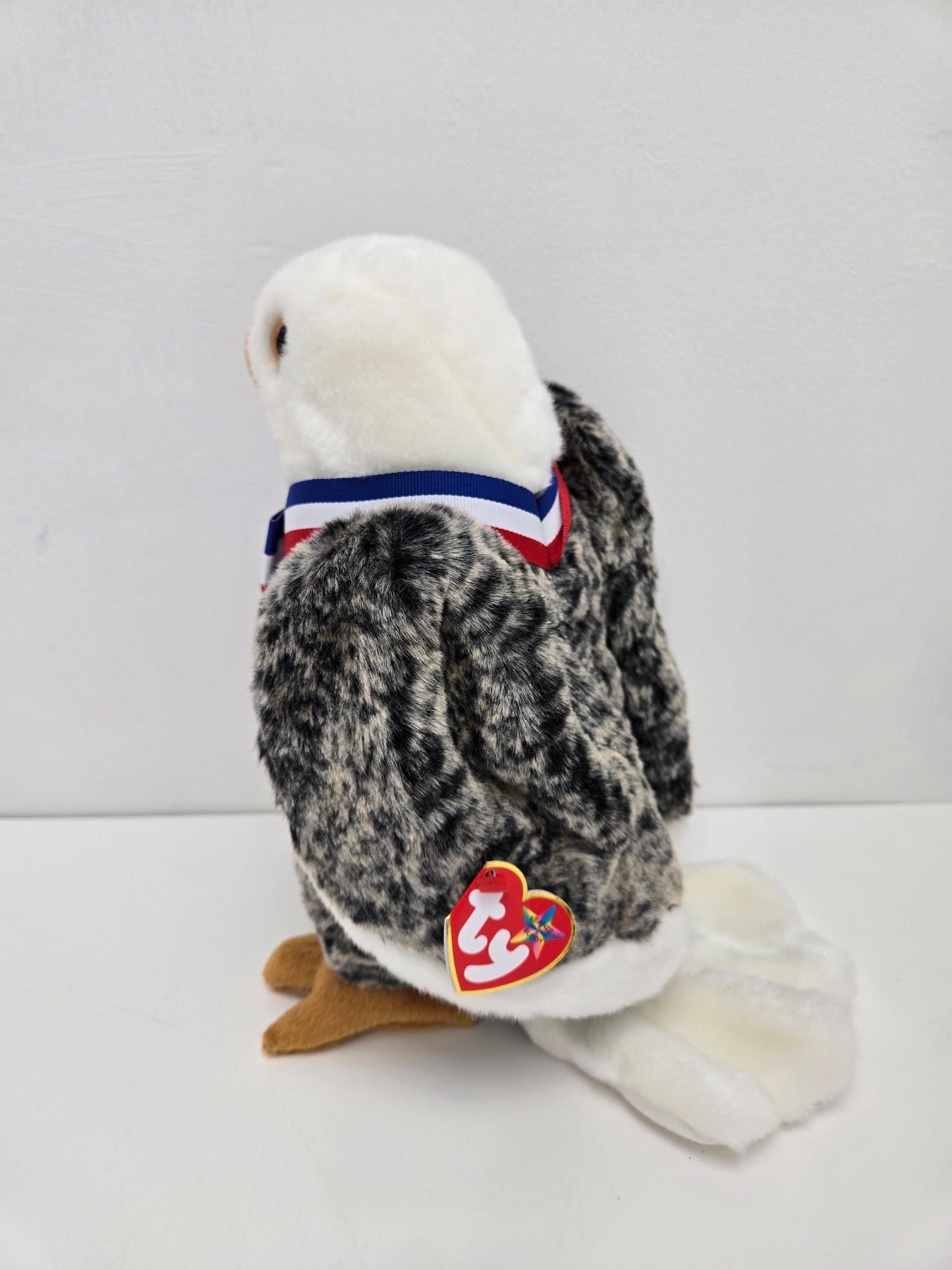 Ty Beanie Buddy “Valor” the Patriotic Eagle (11 inch)