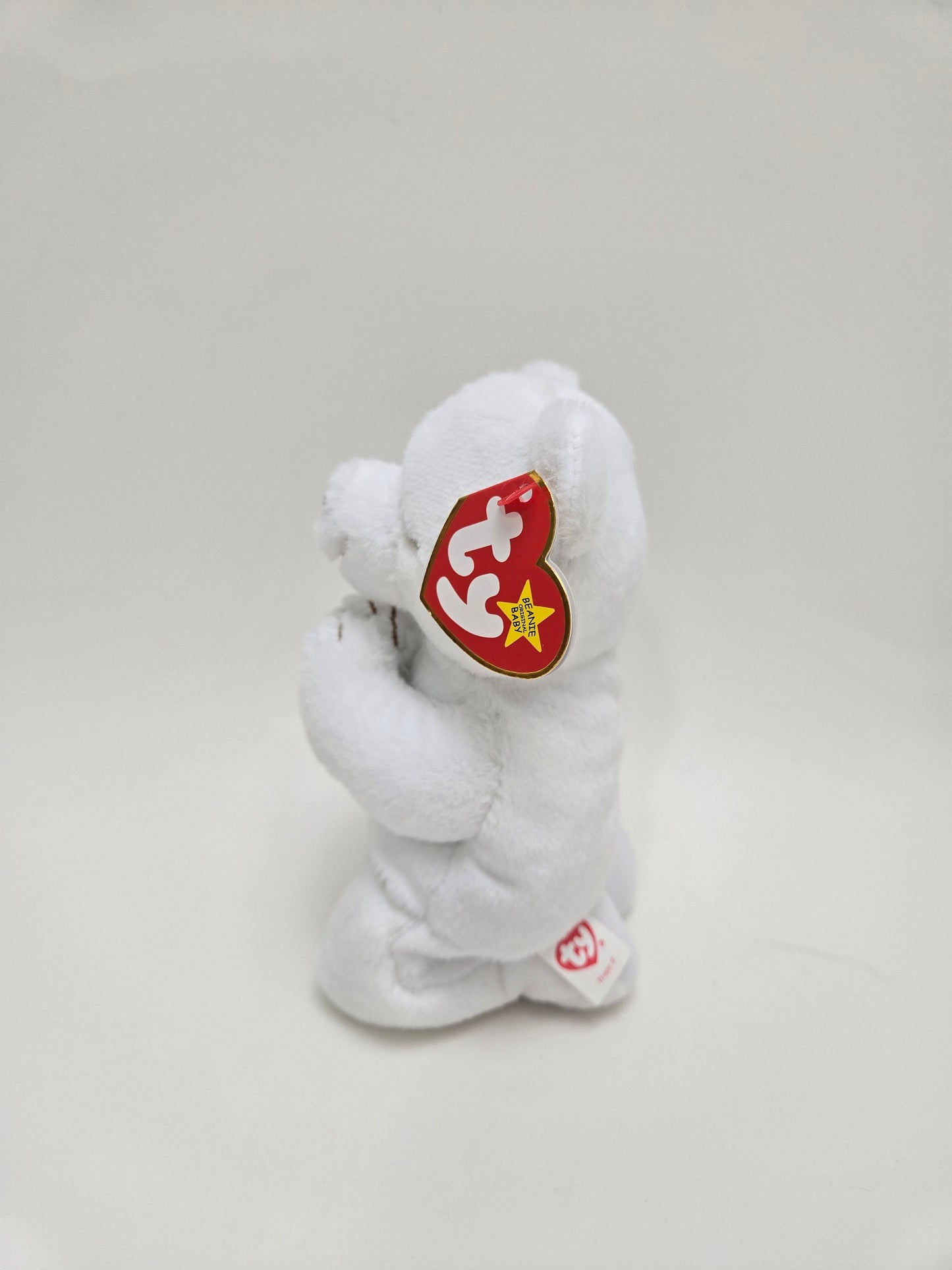 Ty Beanie Babies 30th Anniversary Beanie Hope II the White Praying Bear - Limited Production!