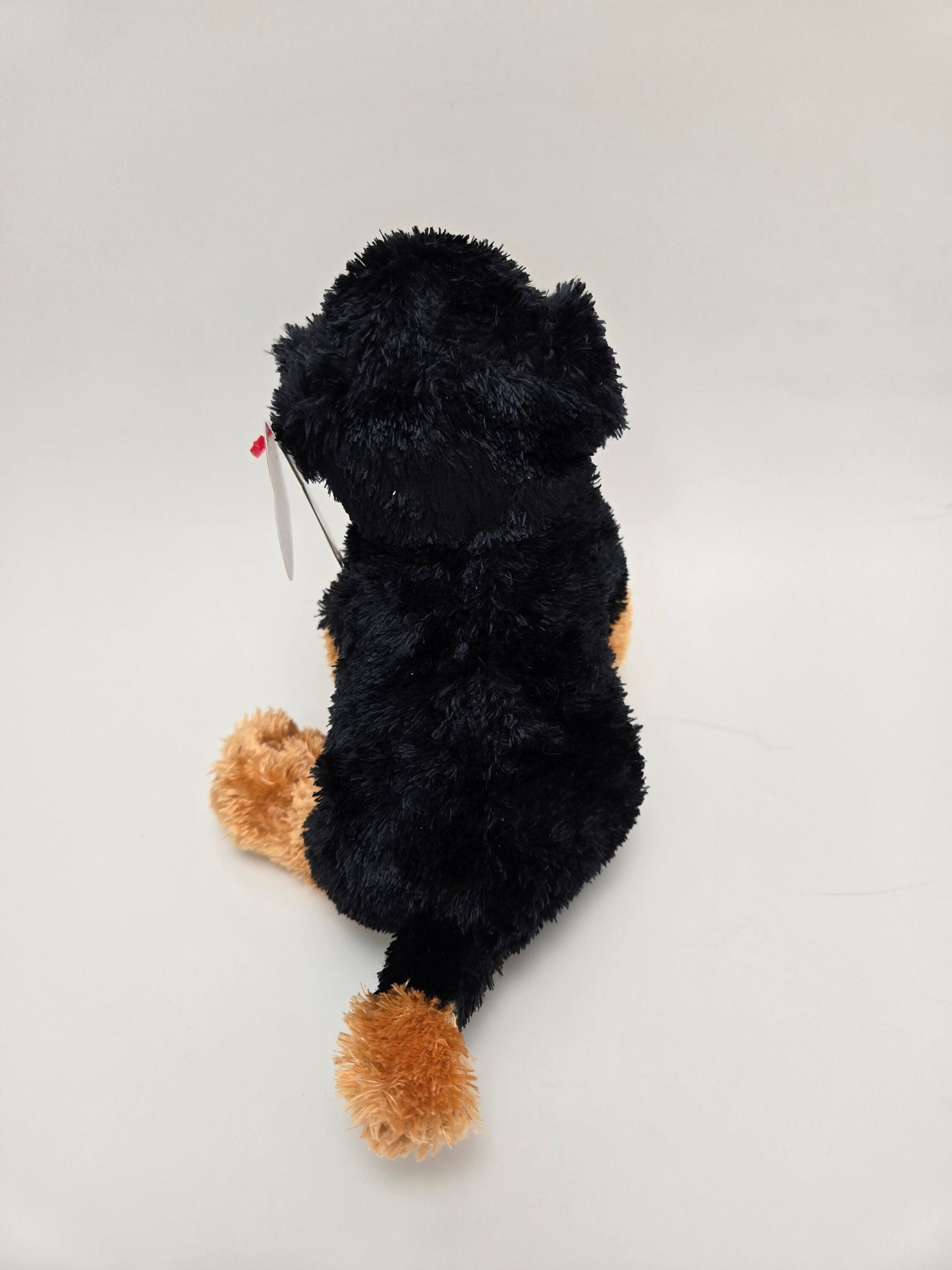 Ty Beanie Baby “Brutus” the Puppy Dog Rottweiler - Sitting version *Rare* (7 inch)