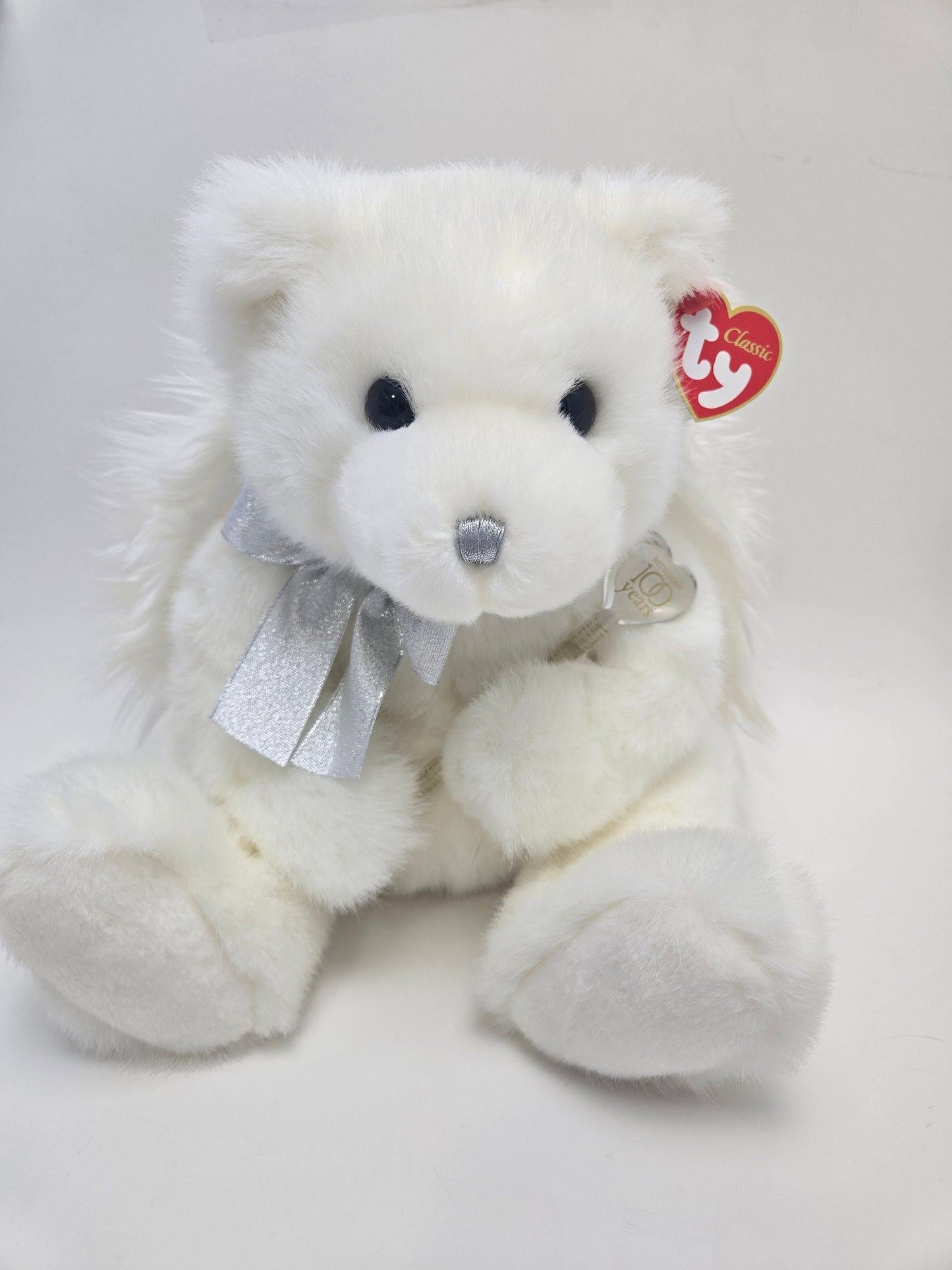 Ty Classics Collection “Snow Angel” the White Angel Bear with Wings, New in Near Mint Box - Mitsukoshi Japan Exclusive 100 Year Anniversary