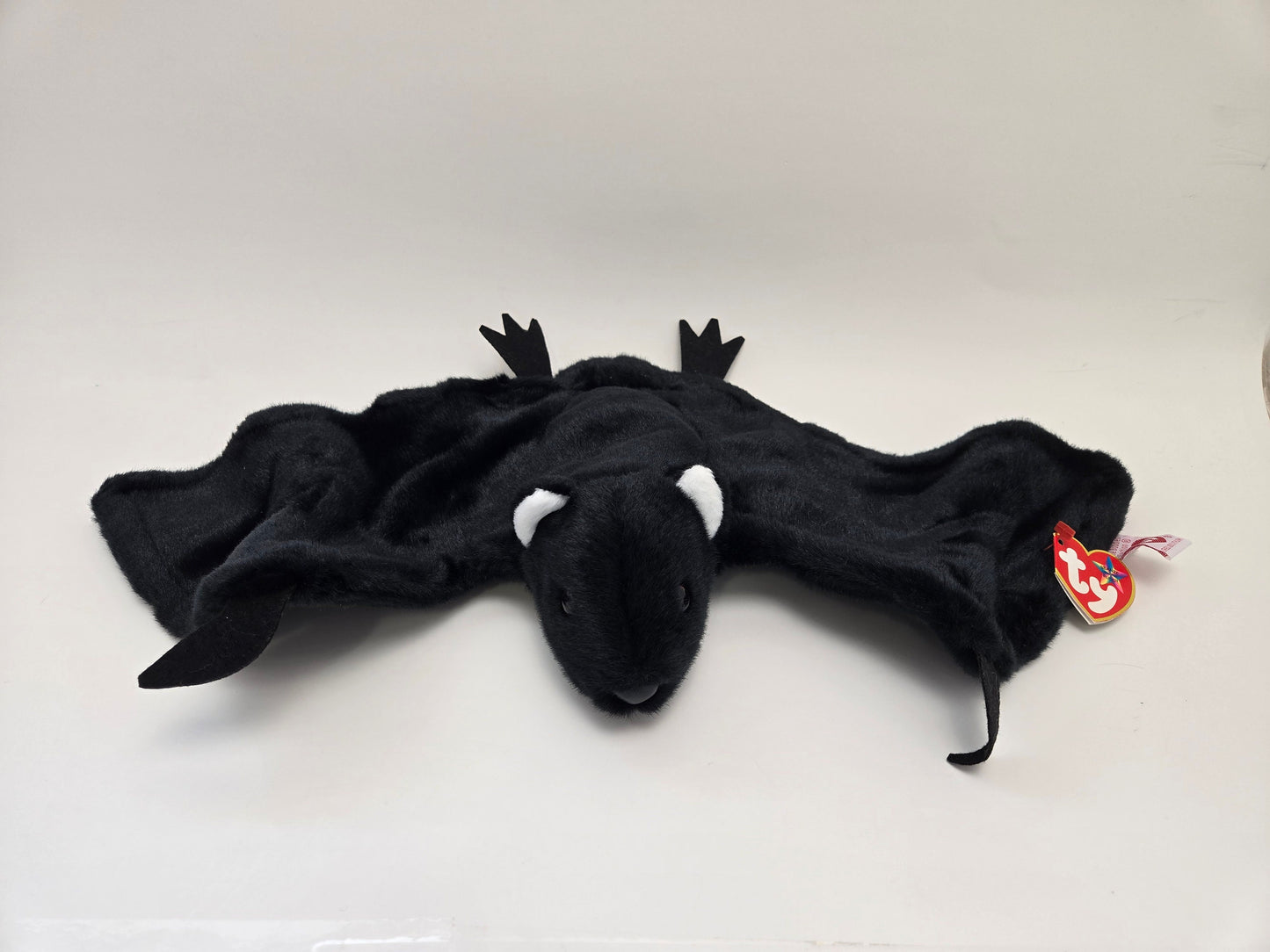 TY Beanie Buddy “Radar” the Black Bat Plushie (17 inch with full wing span)