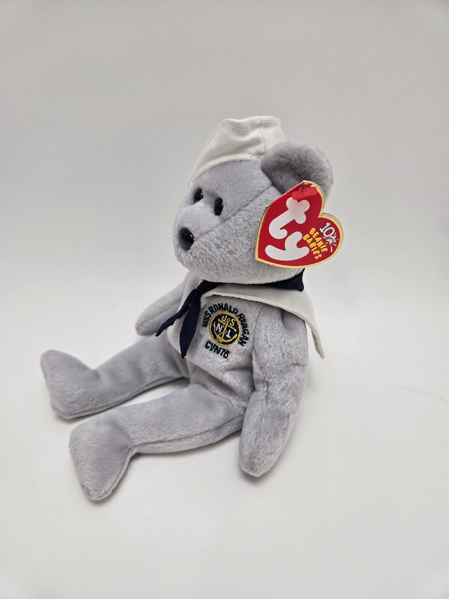 Ty Beanie Baby “Ronnie” the Sailor Bear - USA Exclusive! (8.5 inch)