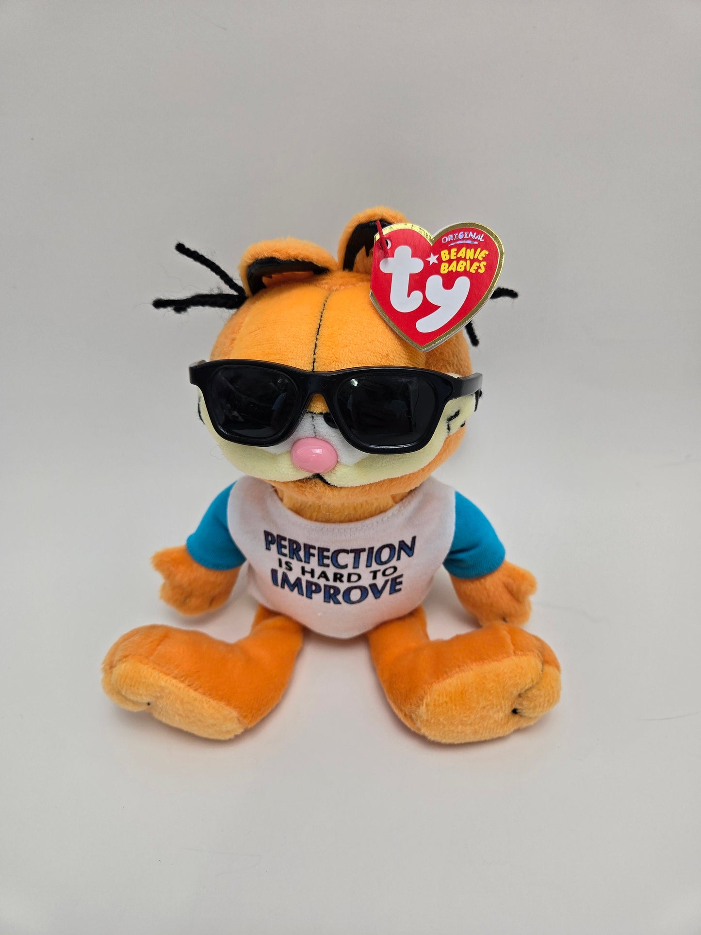 Ty Beanie Baby Garfield the Cat “Perfectly Lovable” **RARE** (9 inch)