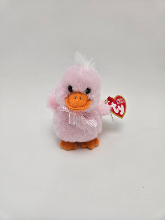 Ty Basket Beanie “Pinkette” the Pink Chick (4 inch)