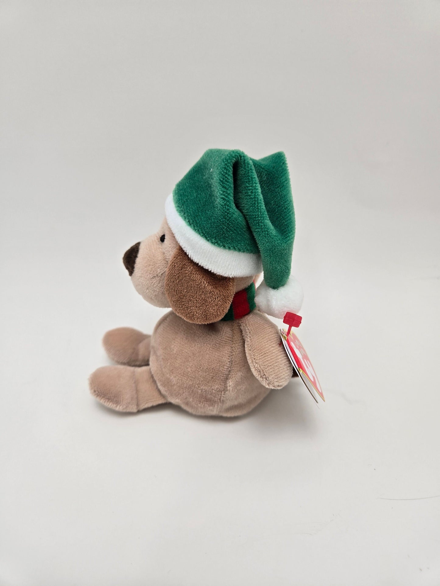 Ty Jingle Beanie Ornament “Slushes” the Holiday Dog (4 inch)