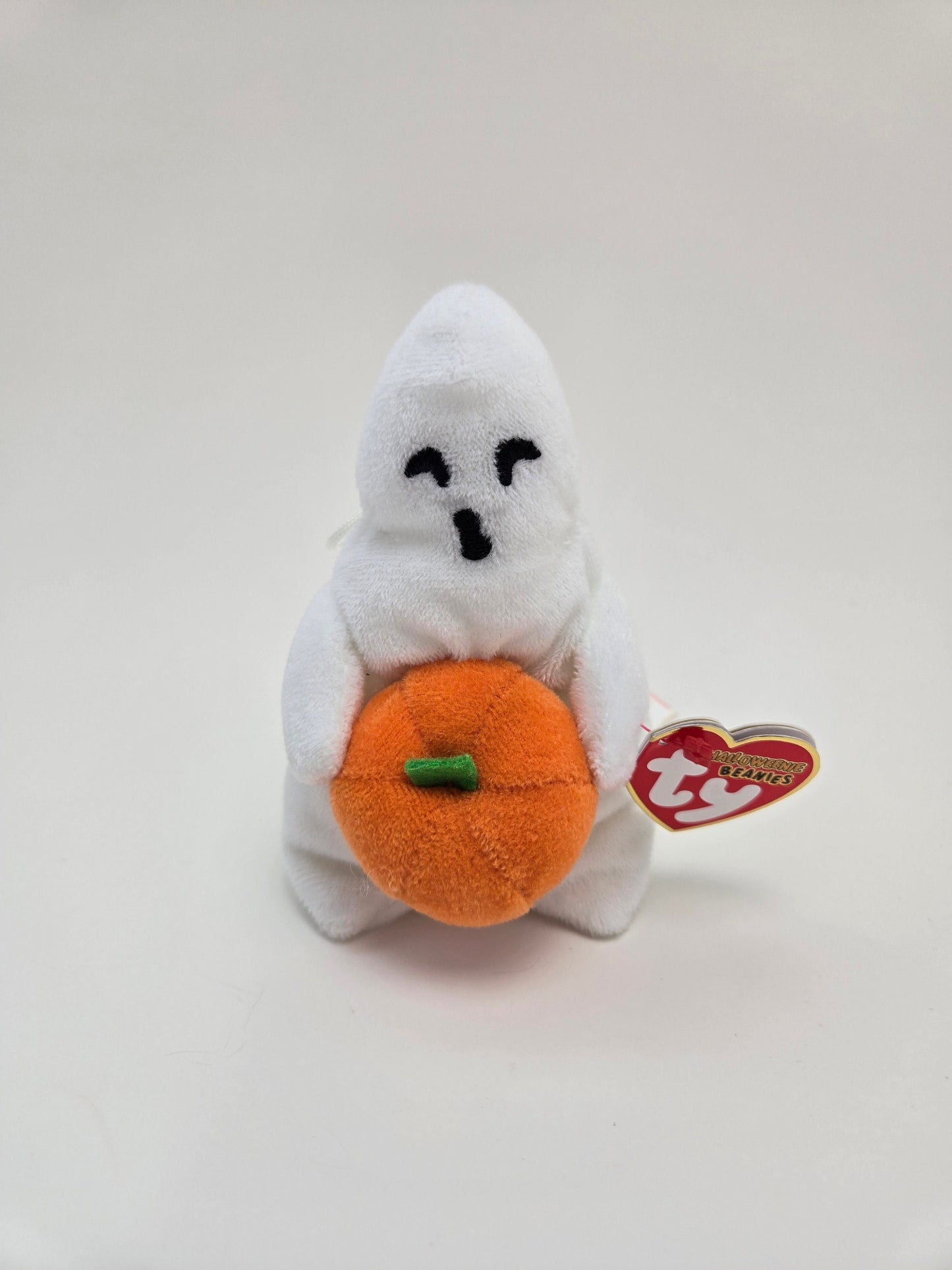 Ty Halloweenie Beanie “Ghoul” the Ghost - *Small Halloweenie Beanie! (4 inch)