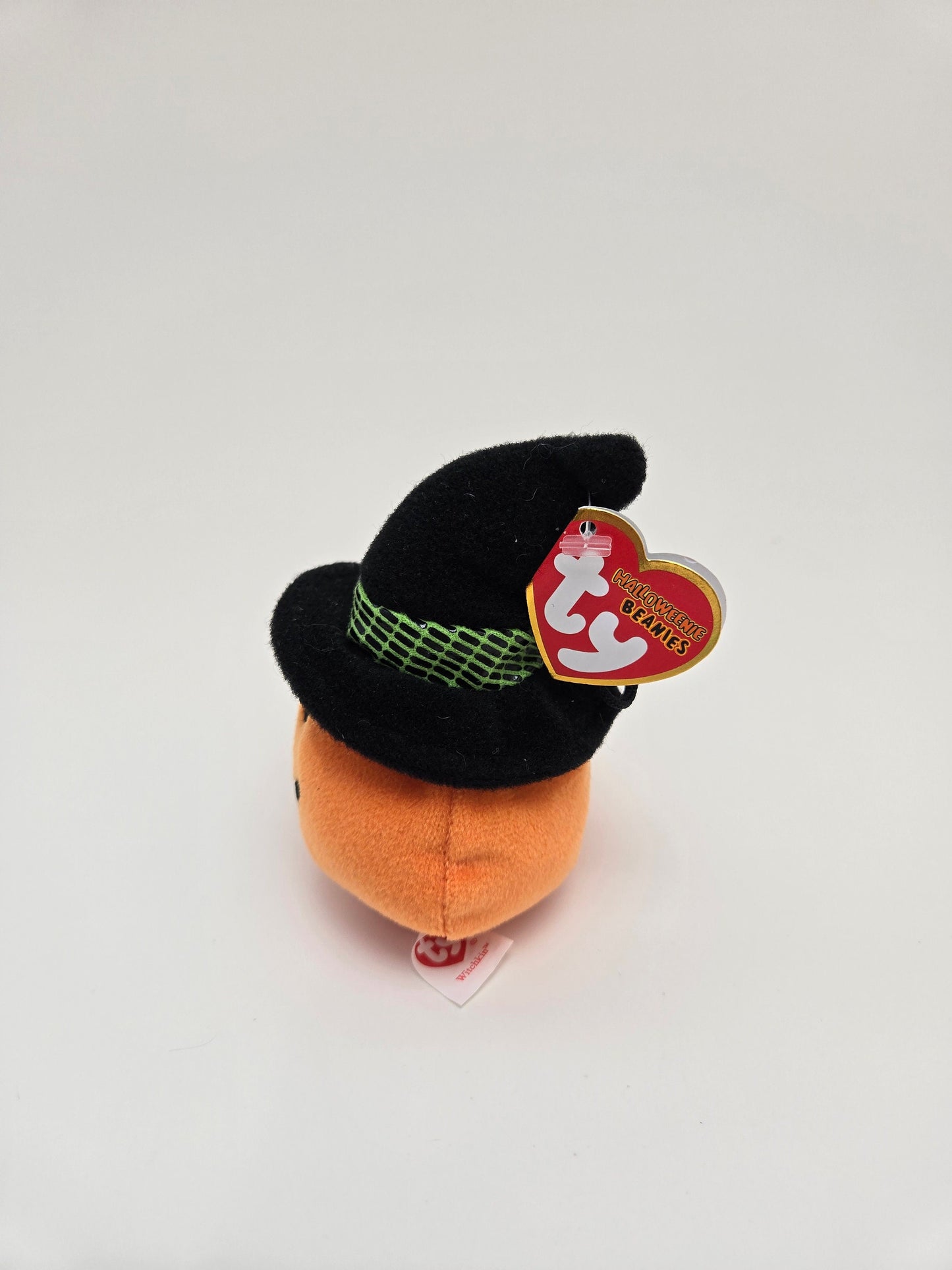 Ty Halloweenie Beanie “Witchkin” the Halloween Pumpkin - Teenie Beanie! (3 inch)