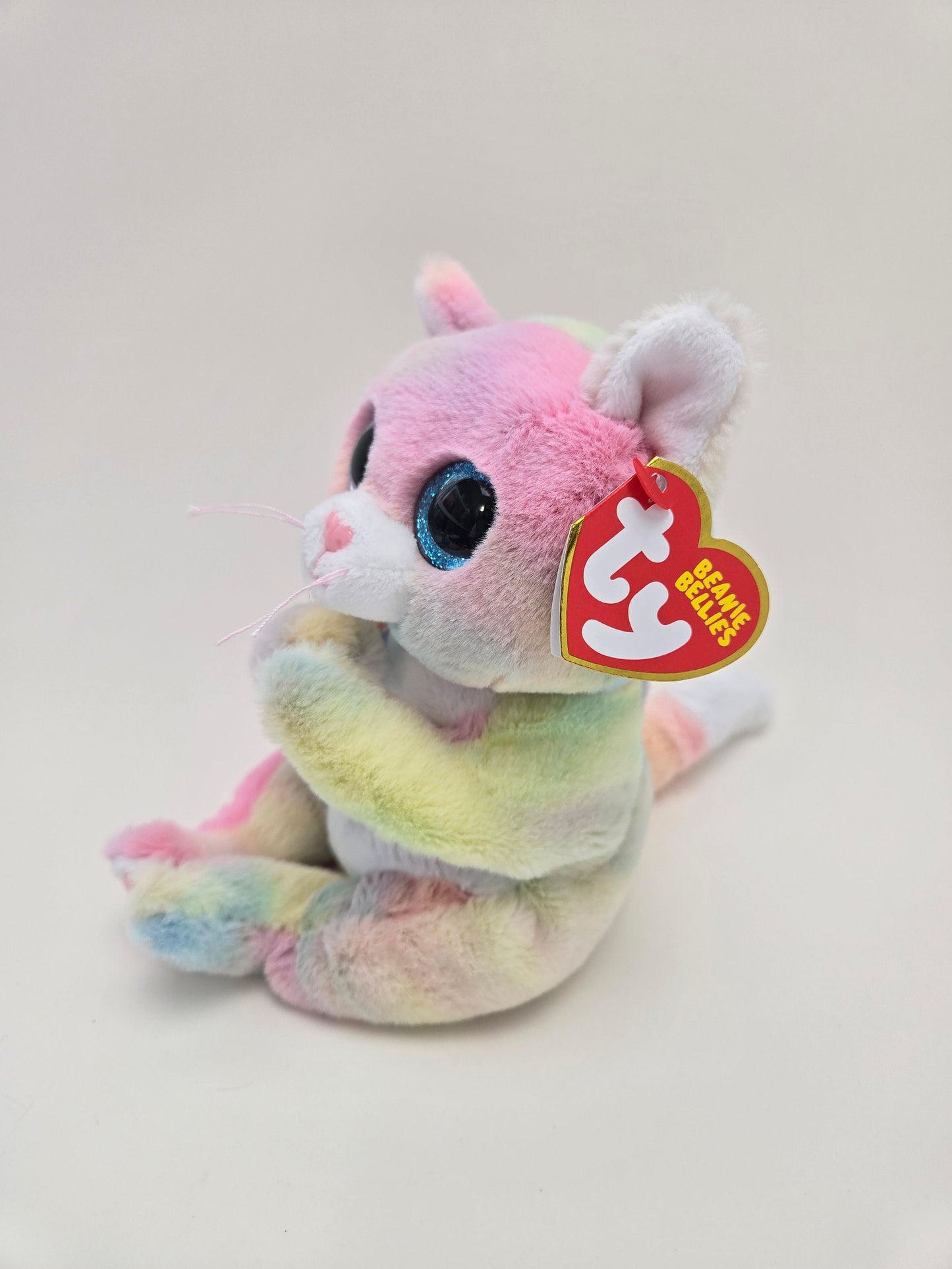 Ty Beanie Baby “Jenni” the Tie Dye Cat! (8 inch)