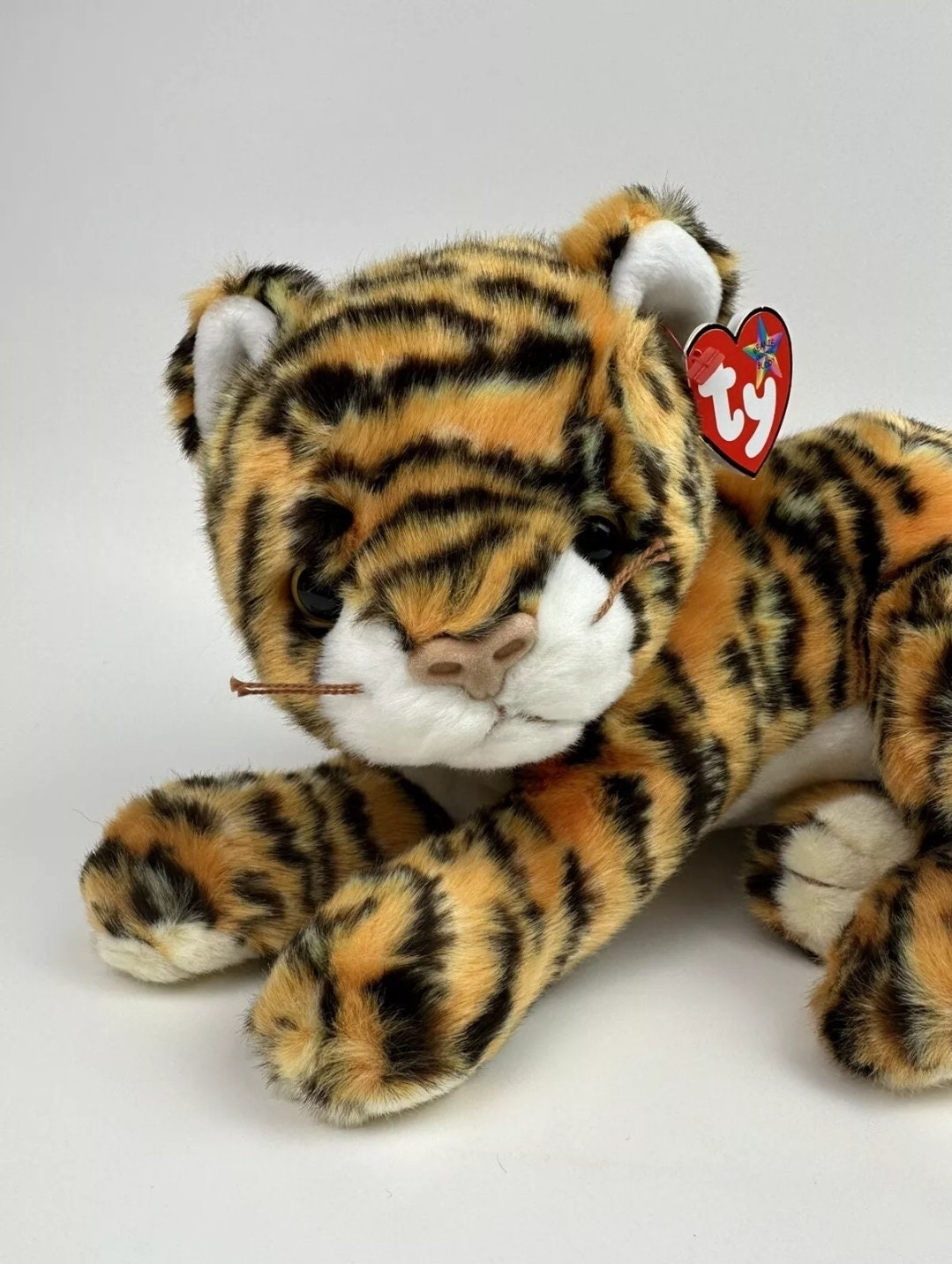 Ty Beanie Buddy “India” the Tiger  *Rare* (12 inch)