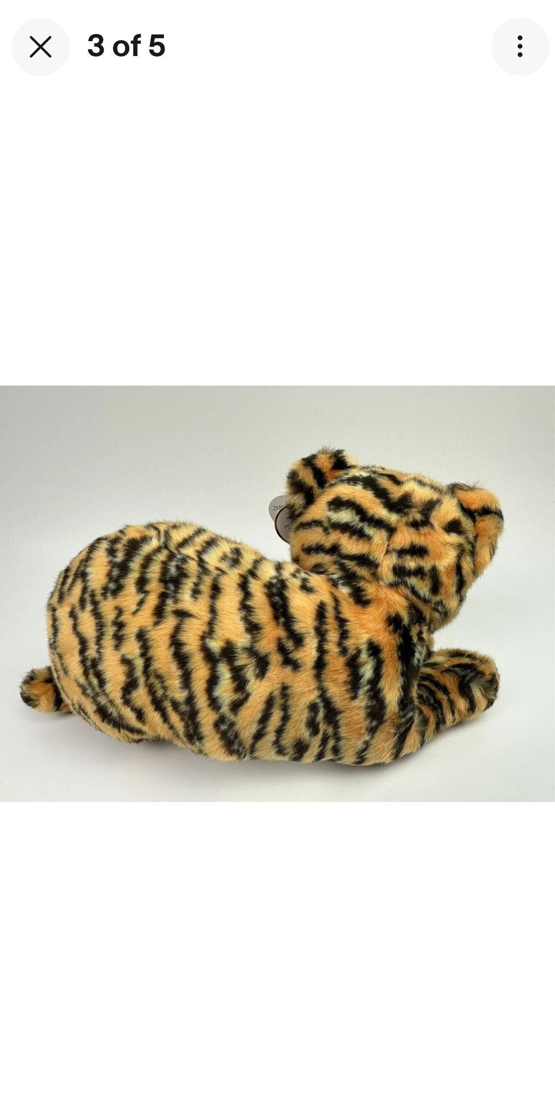 Ty Beanie Buddy “India” the Tiger  *Rare* (12 inch)