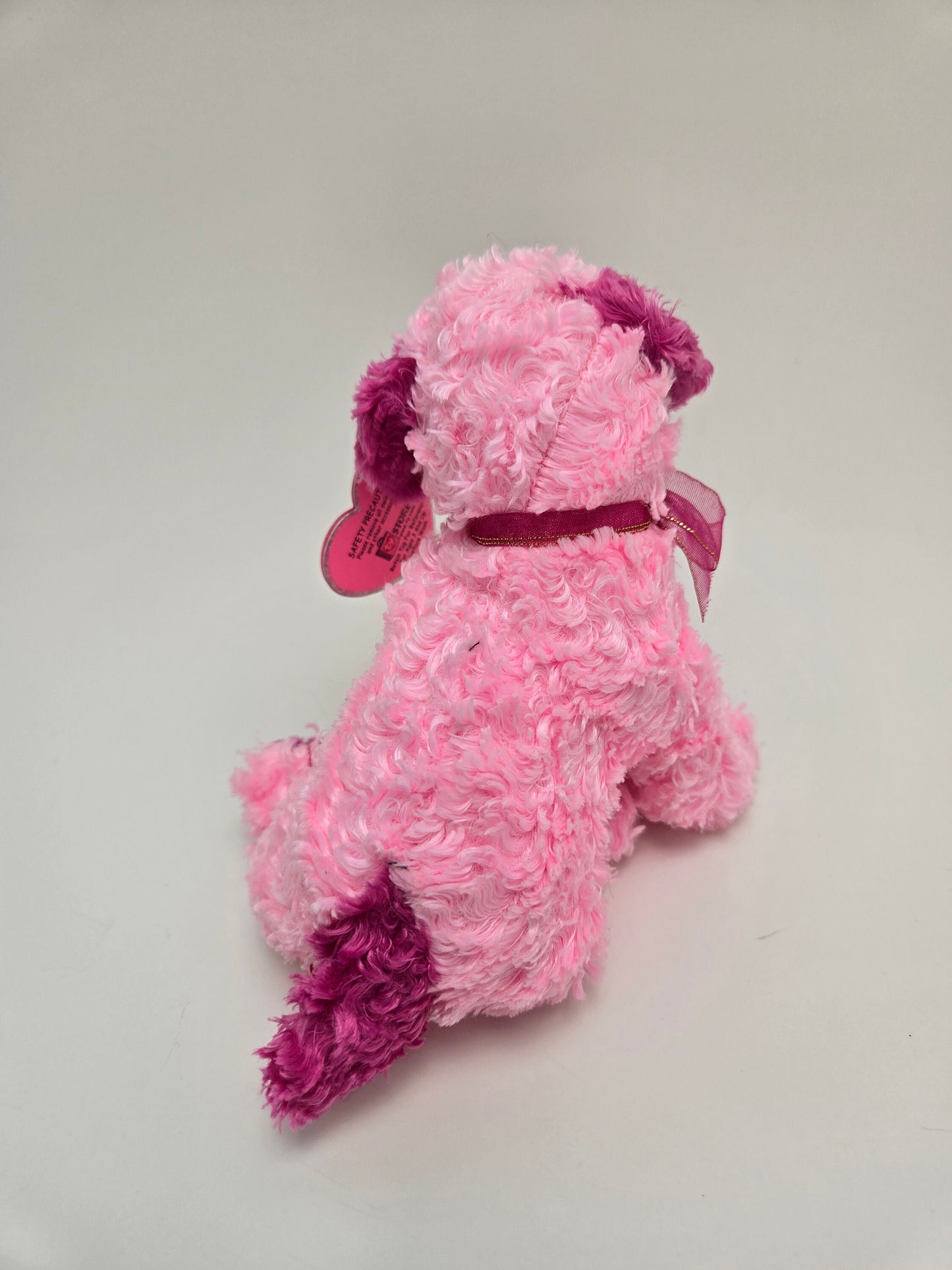 TY Beanie Baby “Pupsicle” the PINK Love Dog! (7 inch)