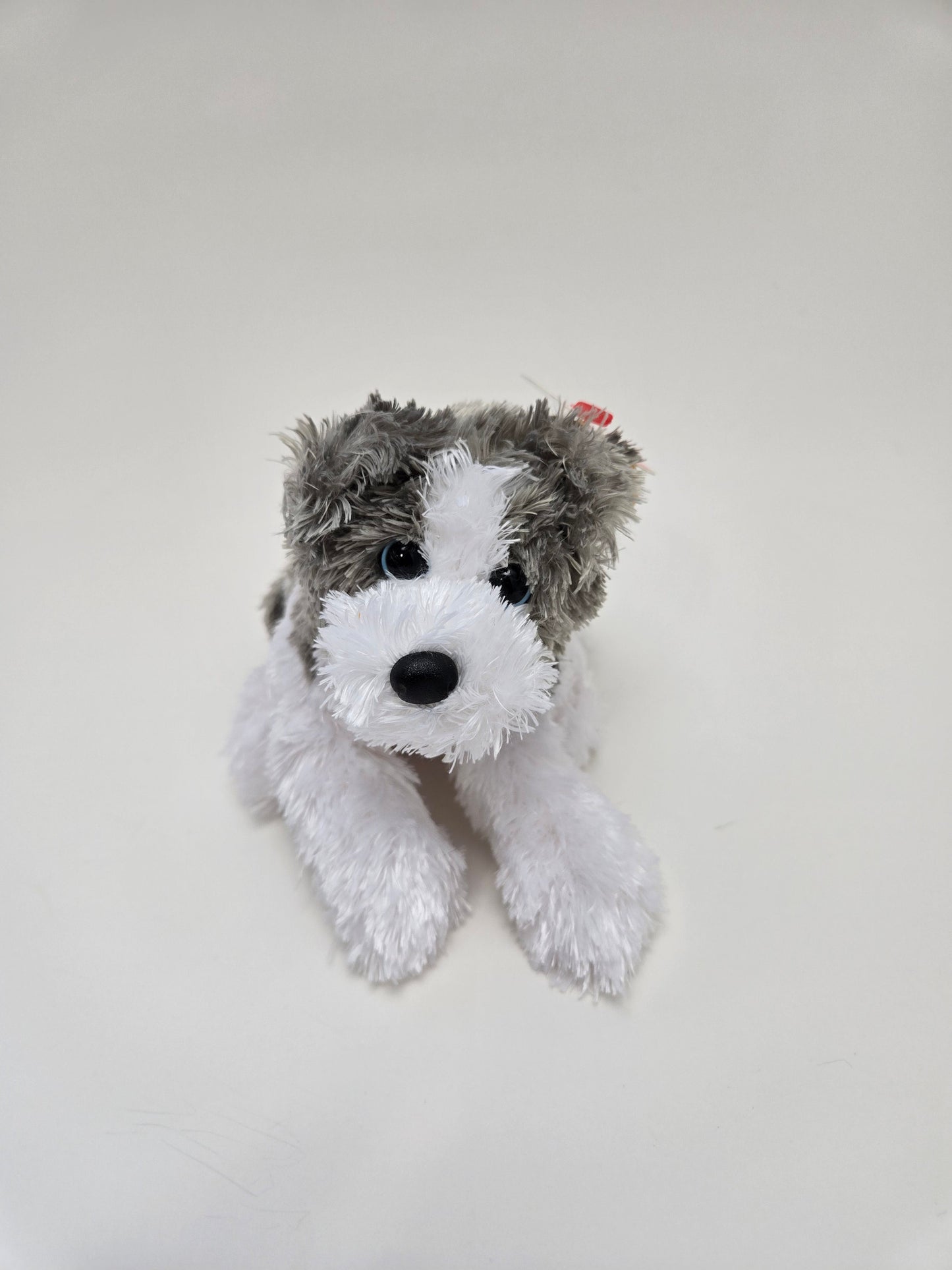 TY Beanie Baby “Fetch” the Dog - Grey and White Version *Rare* (6 inch)