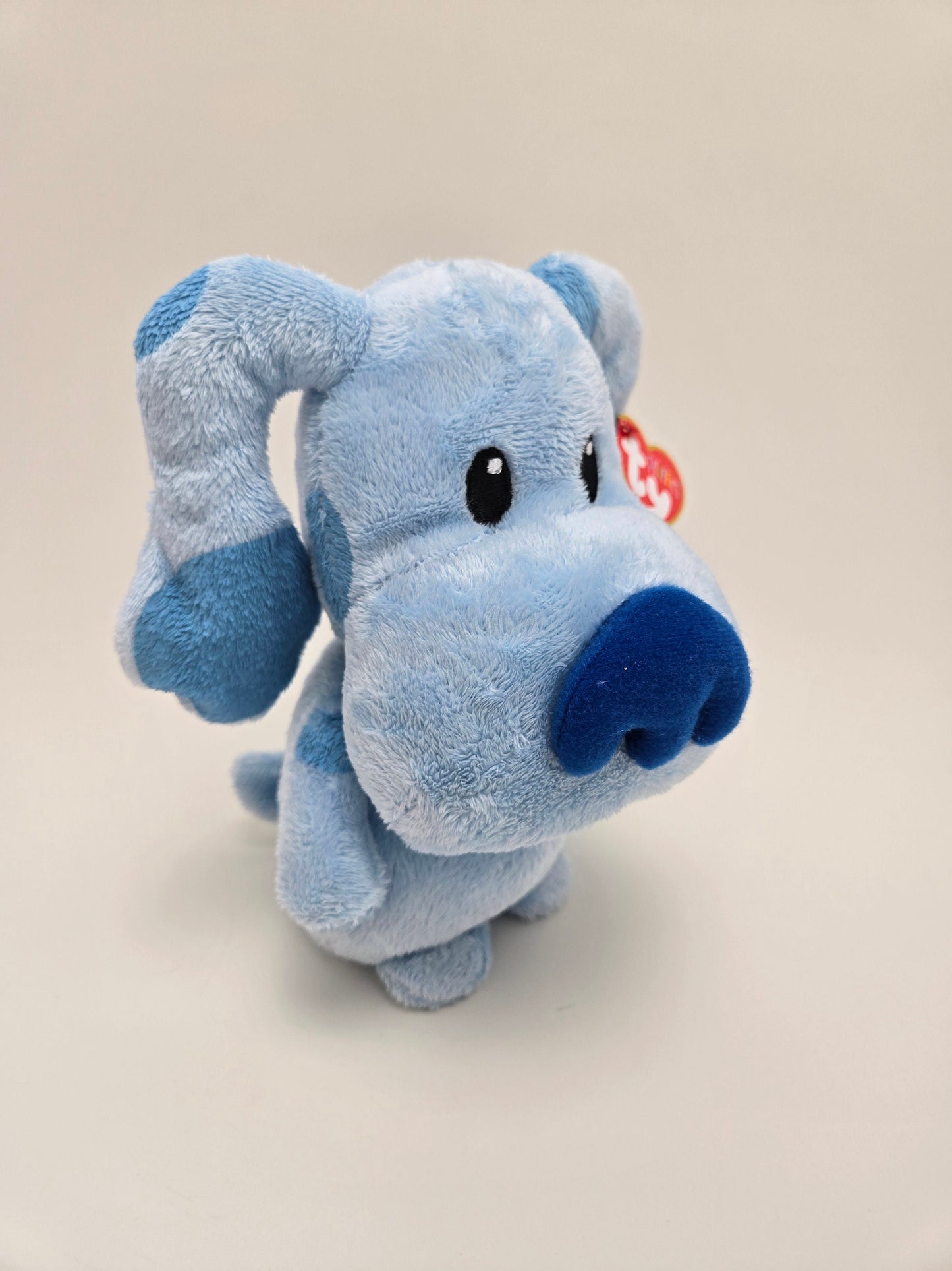 Ty Pluffies Collection “Blue” the Soft Dog Plush from Blues Clues (8 inch)