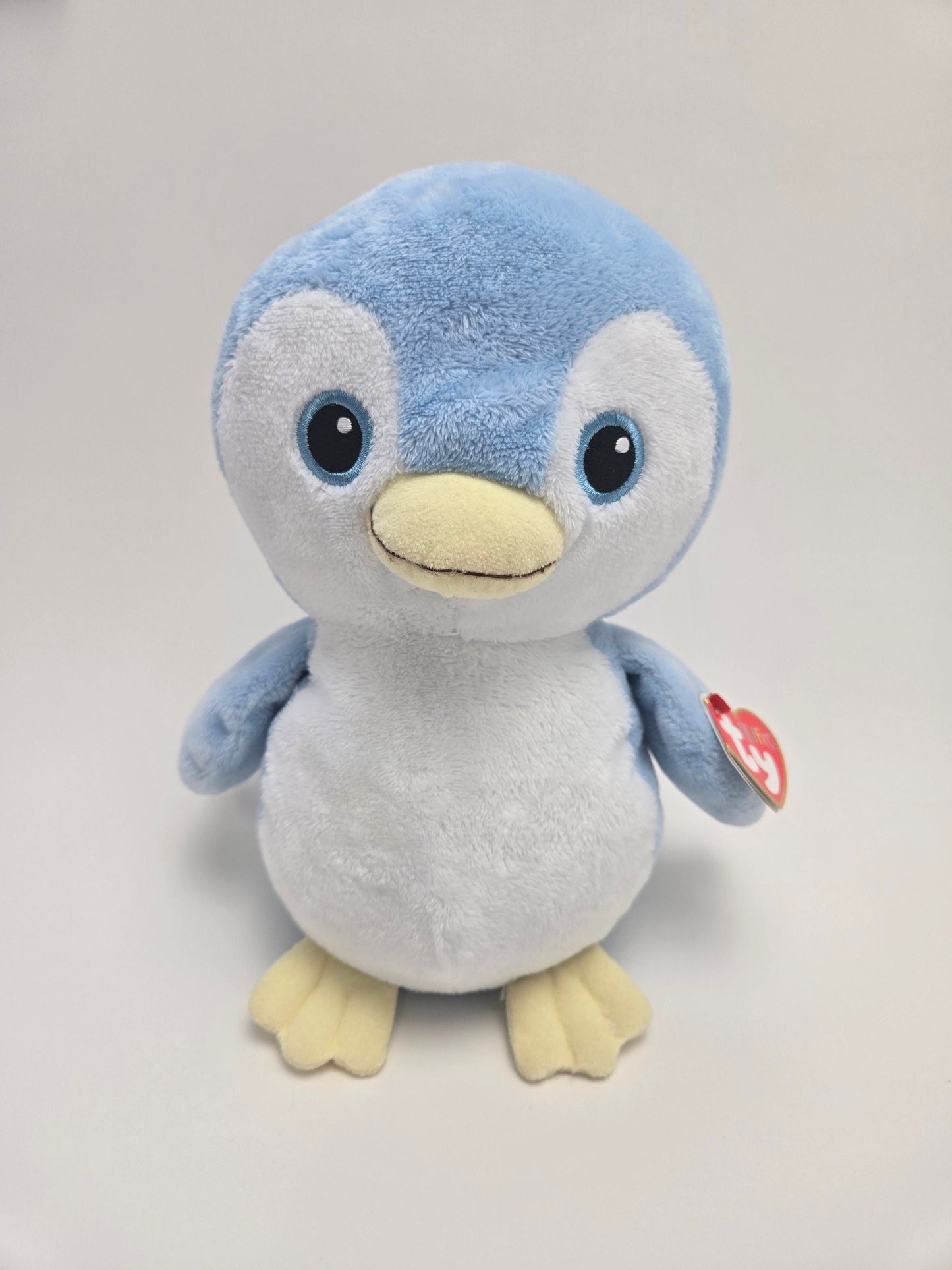 TY Pluffies “Petey” the Blue Penguin *Rare* (10 inch)