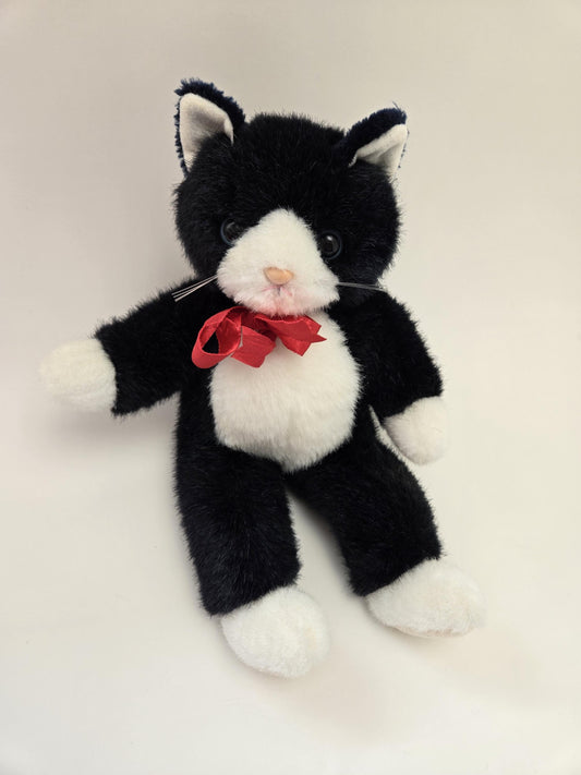 Ty Classics Collection “Socks” the Black and White Kitty Cat  - No Hang Tag *1992 Rare* (11 inch)