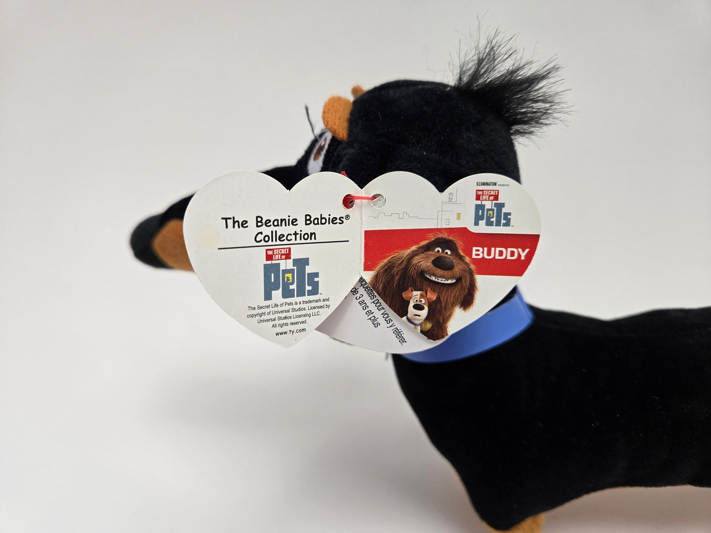 Ty Beanie Baby Buddy the Dog from Secret Life of Pets (9 inch)