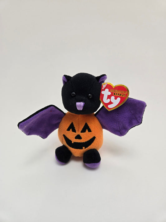 Ty Halloweenie Beanie “Batkin” the Halloween Bat - Teenie Beanie! (4 inch)