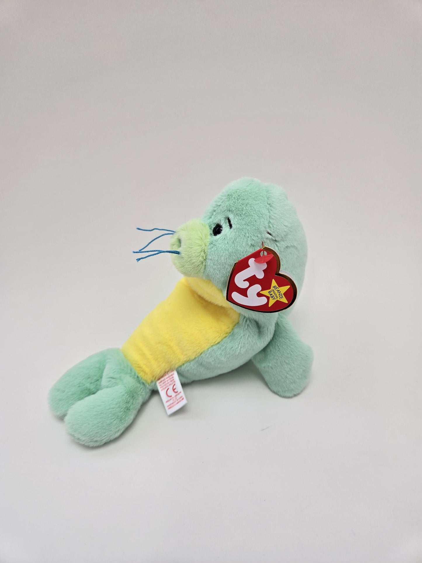 Ty Beanie Baby Stanley the Seal - Limited Production Rare! 30th Anniversary Beanie Baby Series! (6 inch)