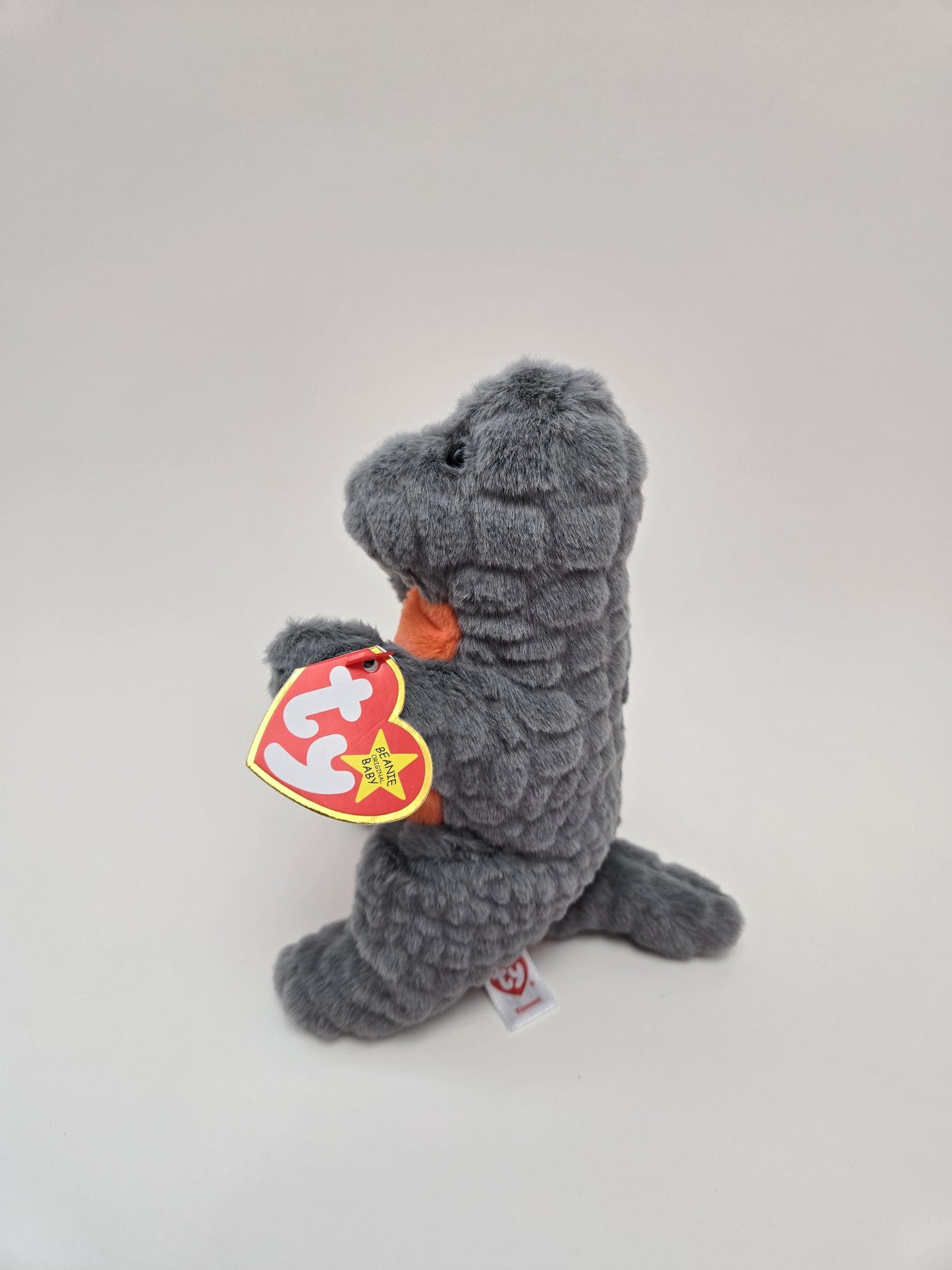 Ty Beanie Baby Emmett the T Rex - Limited Production Rare! 30th Anniversary Beanie Baby Series! (6 inch)