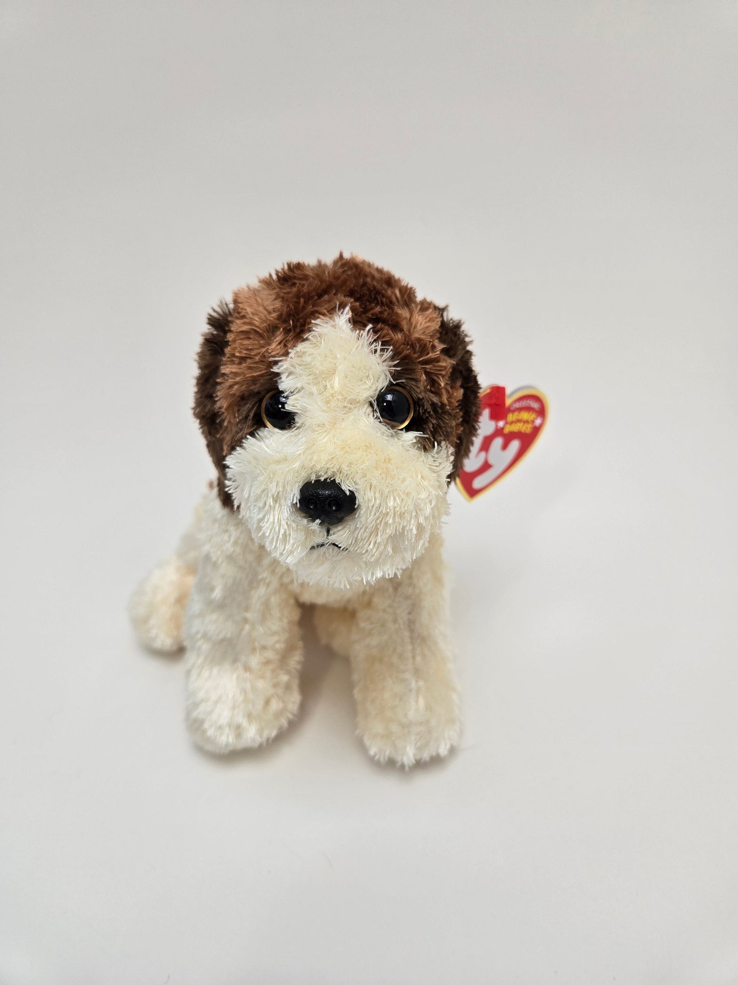 Ty Beanie Baby “Rescue” the St. Bernard Dog Plush **Rare** (7 inch)