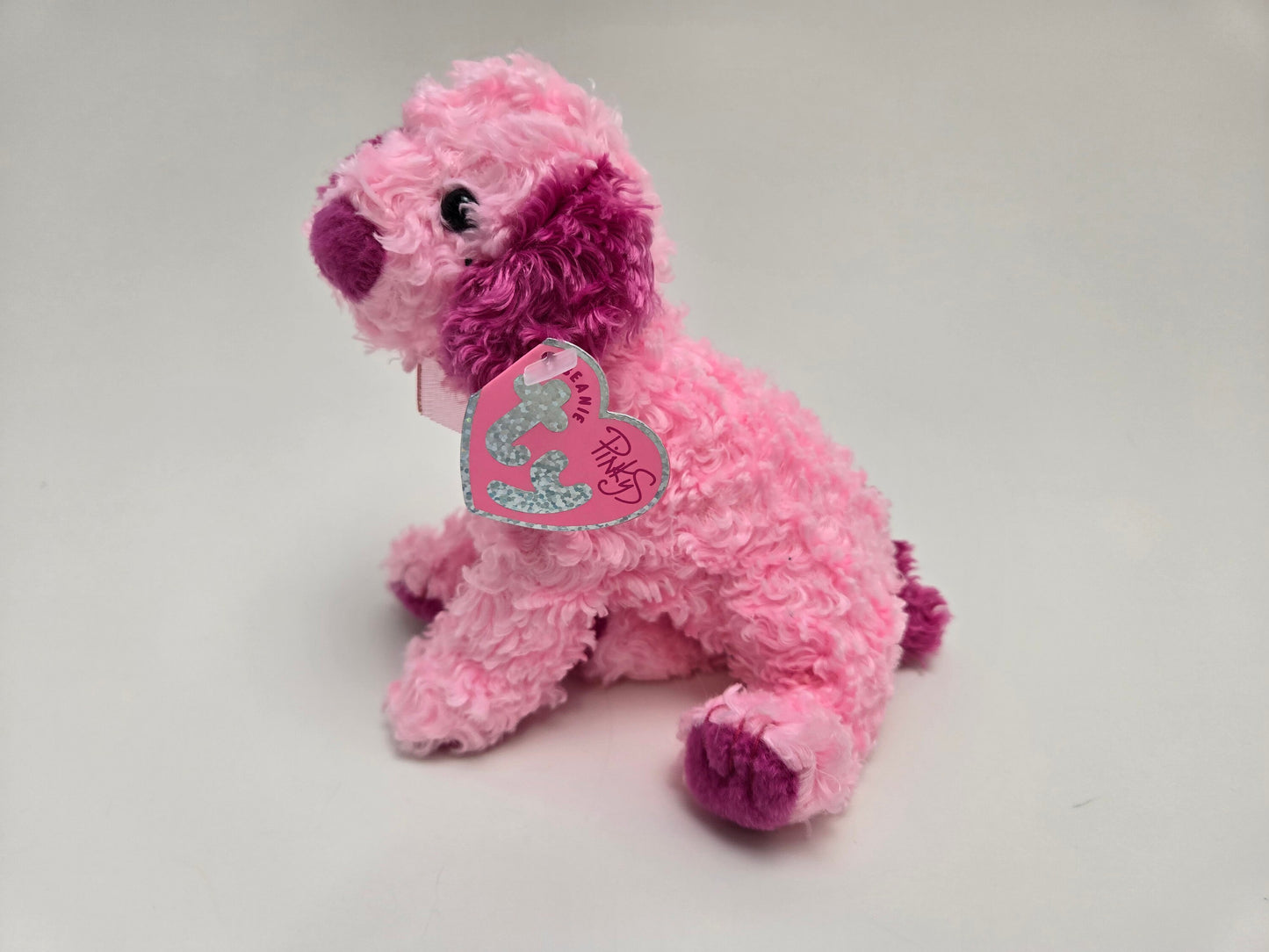 TY Beanie Baby “Pupsicle” the PINK Love Dog! (7 inch)