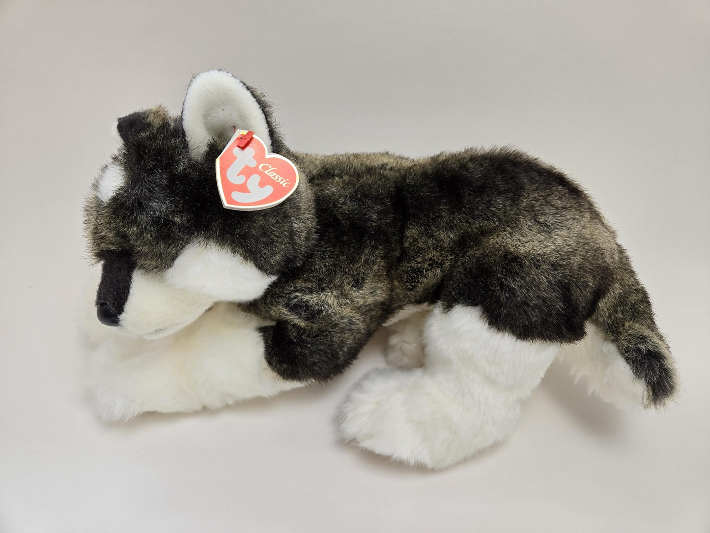 TY Classics Collection “Thunder” the Husky Plush *Rare* (15 inch)