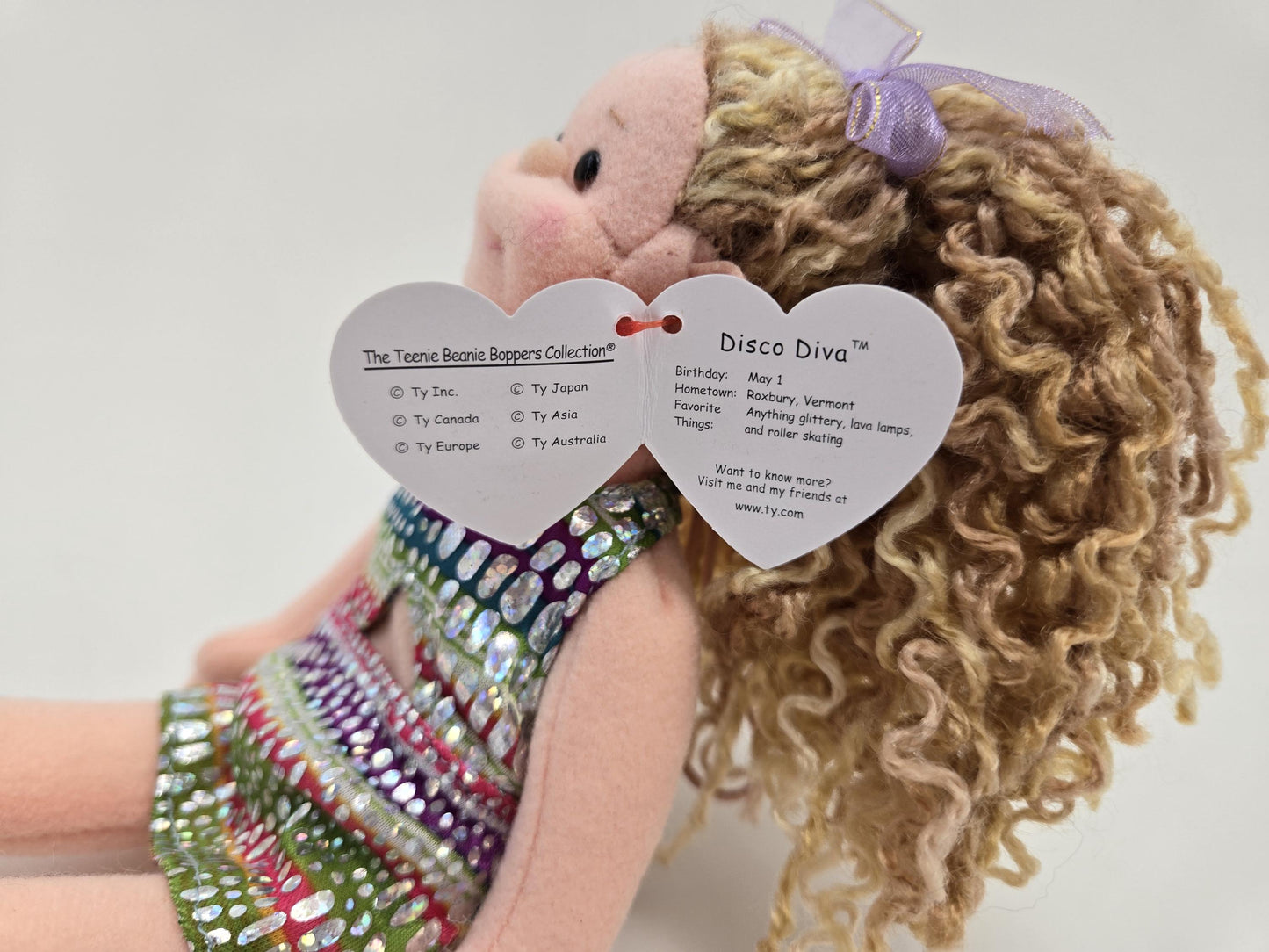 TY Teenie Boppers “Disco Diva” the Adorable Doll (9 inch)