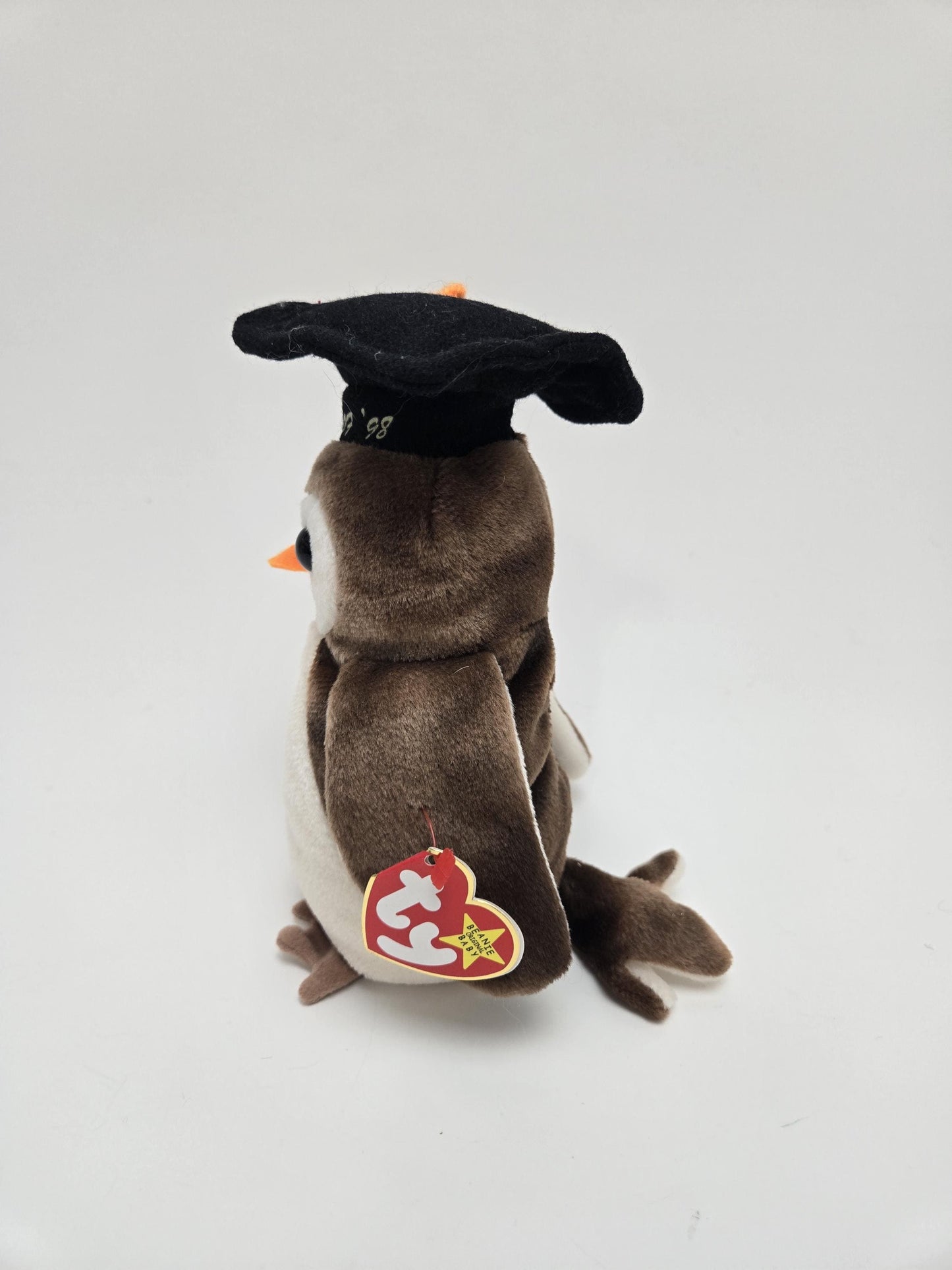 Ty Beanie Baby “Wise” the Class of 1998 Graduation Owl (6 inch)