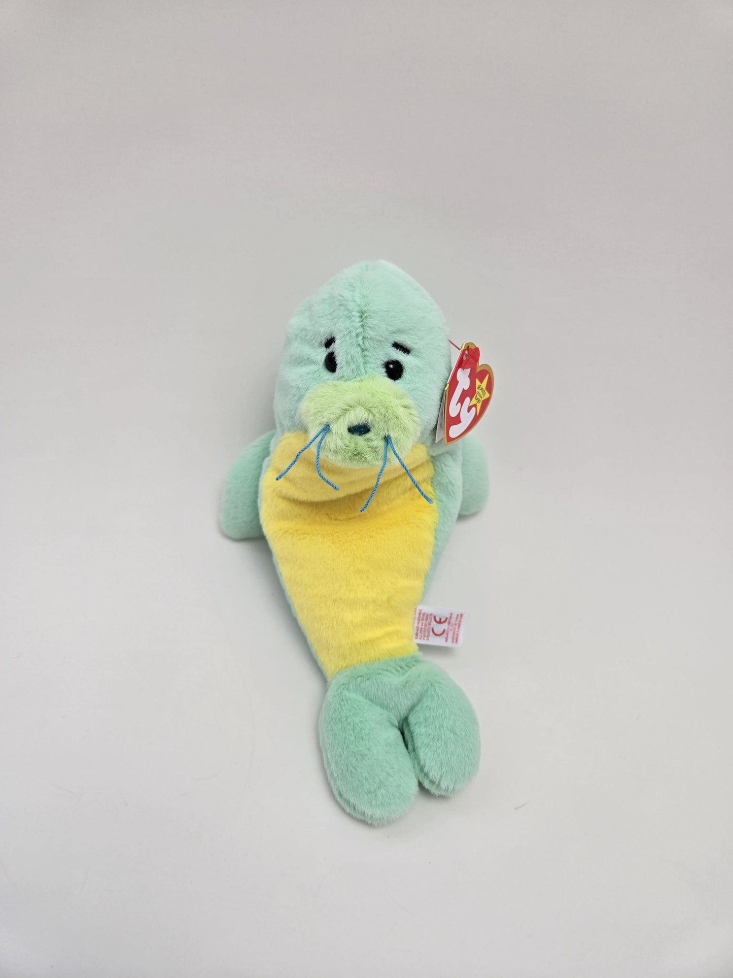 Ty Beanie Baby Stanley the Seal - Limited Production Rare! 30th Anniversary Beanie Baby Series! (6 inch)