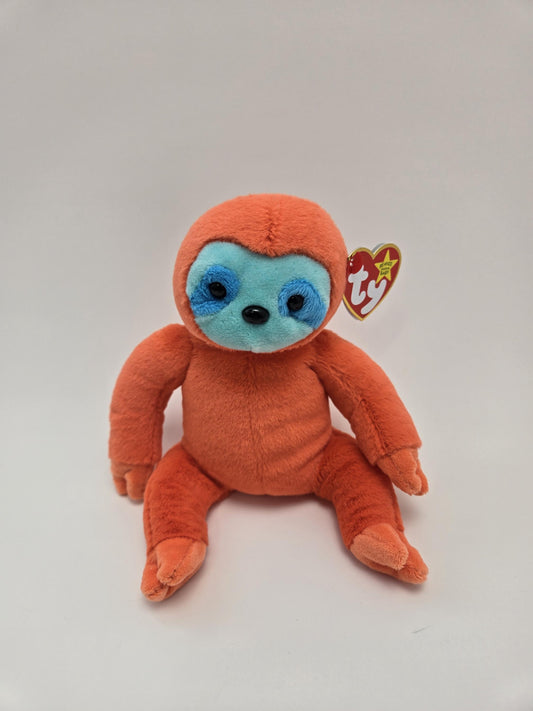 Ty Beanie Baby Molasses the Sloth - Limited Production Rare! 30th Anniversary Beanie Baby Series! (6 inch)