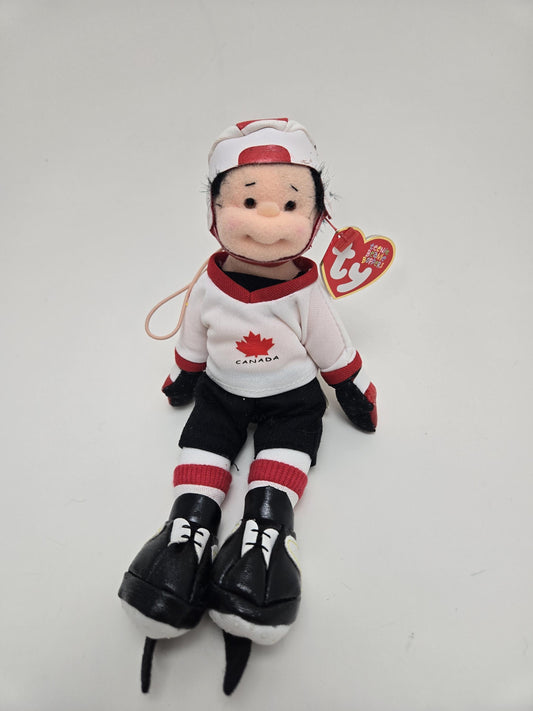 TY Teenie Boppers “Hat Trick Hunter” the Hockey Kid (9 inch)