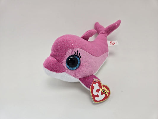 Ty Beanie Boo “Surf” the Pink Dolphin (6 inch)