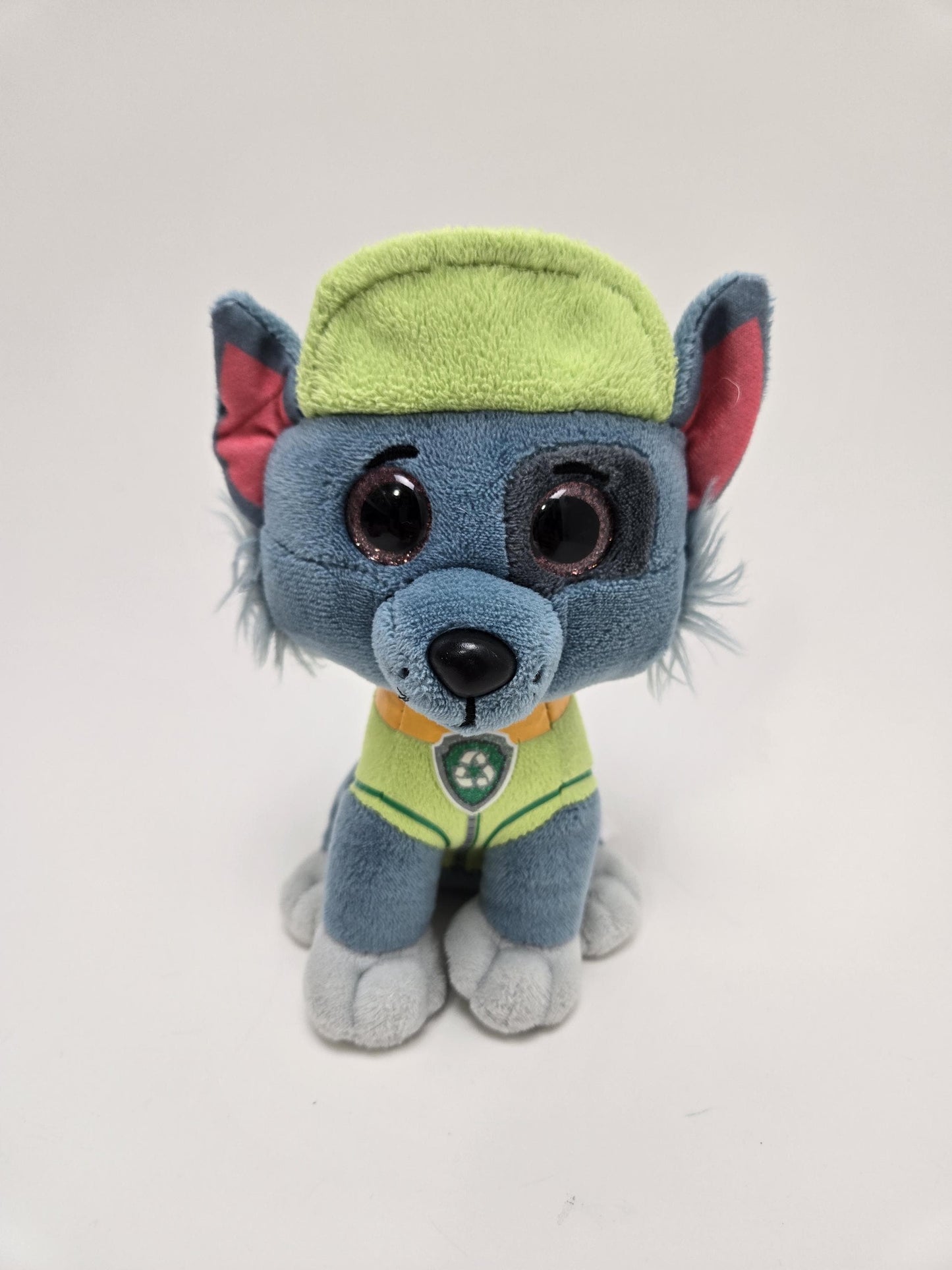 Ty Beanie Boo “Rocky” the Dog - Paw Patrol Dog Plush - No Hang Tag (6 inch)