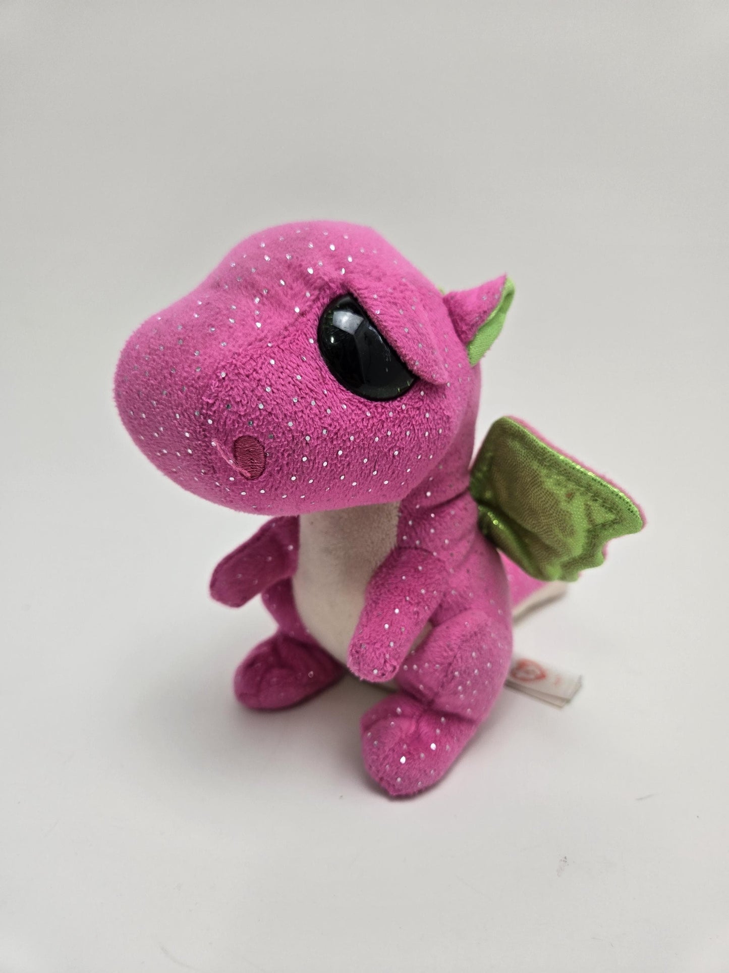 TY Beanie Boo “Darla” the Pink Dragon - No Hang Tag! (6 inch)