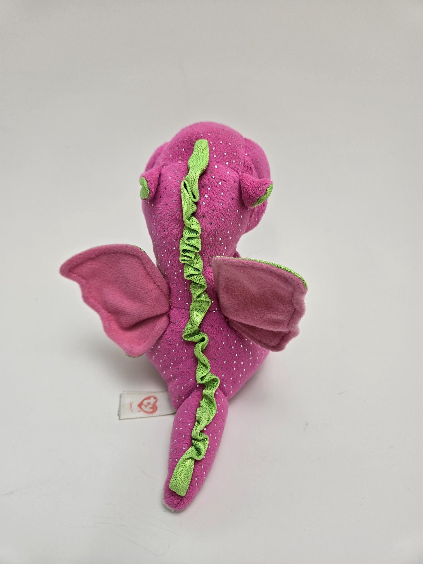 TY Beanie Boo “Darla” the Pink Dragon - No Hang Tag! (6 inch)