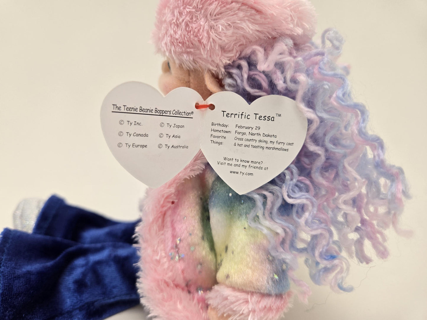 TY Teenie Boppers “Terrific Tessa” the Adorable Doll (9 inch)