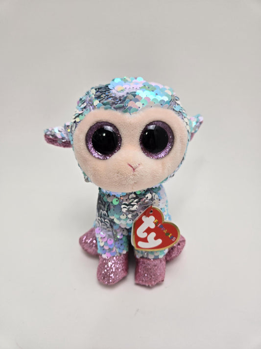 Ty Flippables “Tulip” the Lamb with sequins (6 inch)