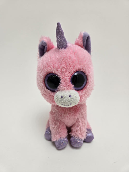 Ty Beanie Boo “Magic” the Pink Unicorn - No Hang Tag Or Tush Tag (6 inch)