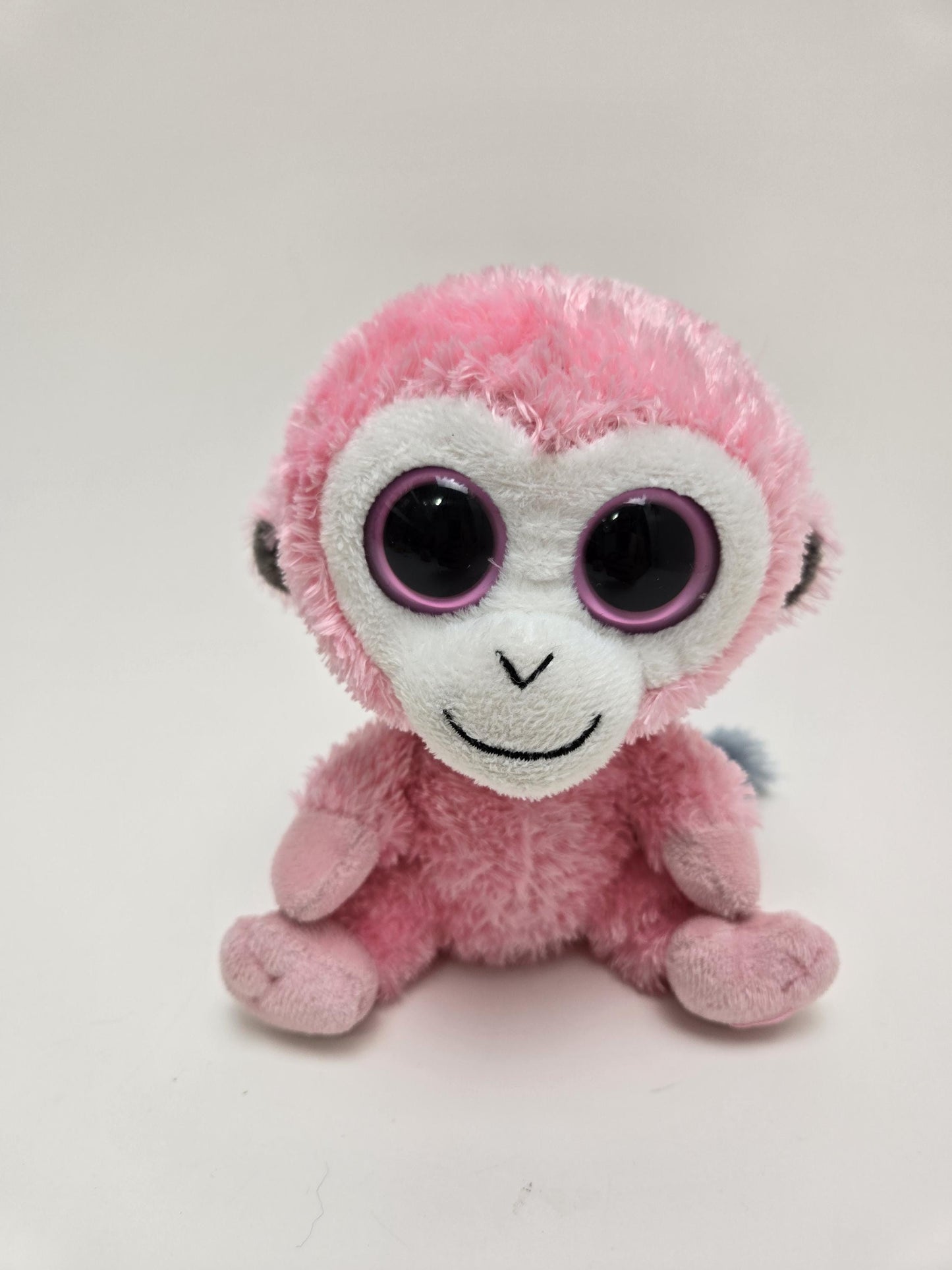 Ty Beanie Boo “Sherbet” the Pink Monkey - UK Exclusive *Rare* No Hang Tag (6 inch)