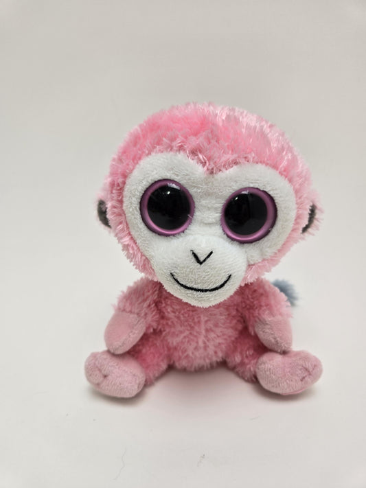 Ty Beanie Boo “Sherbet” the Pink Monkey - UK Exclusive *Rare* No Hang Tag (6 inch)