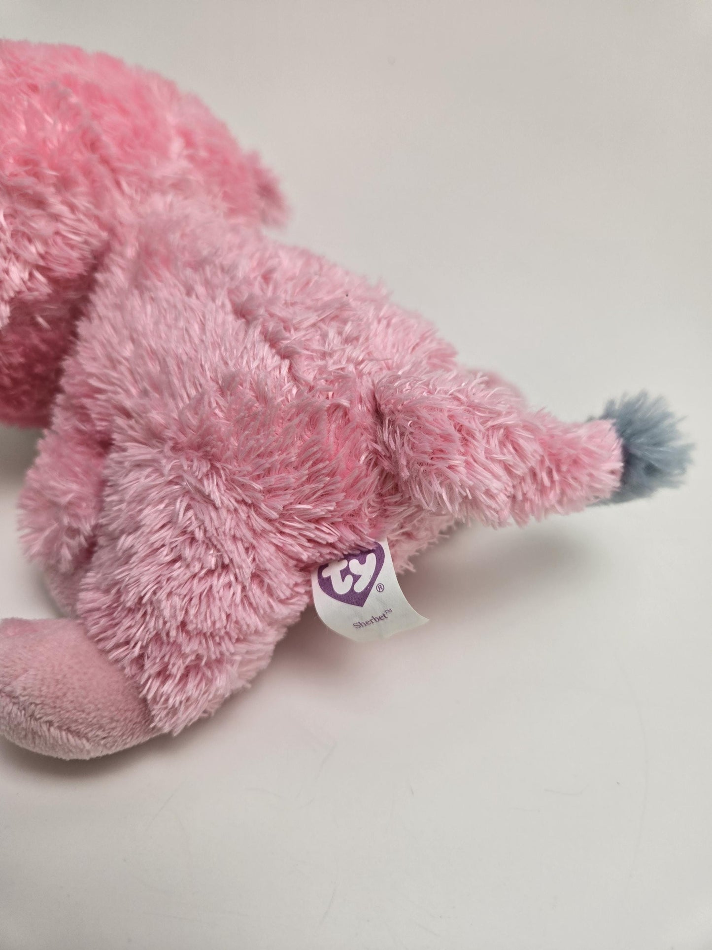 Ty Beanie Boo “Sherbet” the Pink Monkey - UK Exclusive *Rare* No Hang Tag (6 inch)