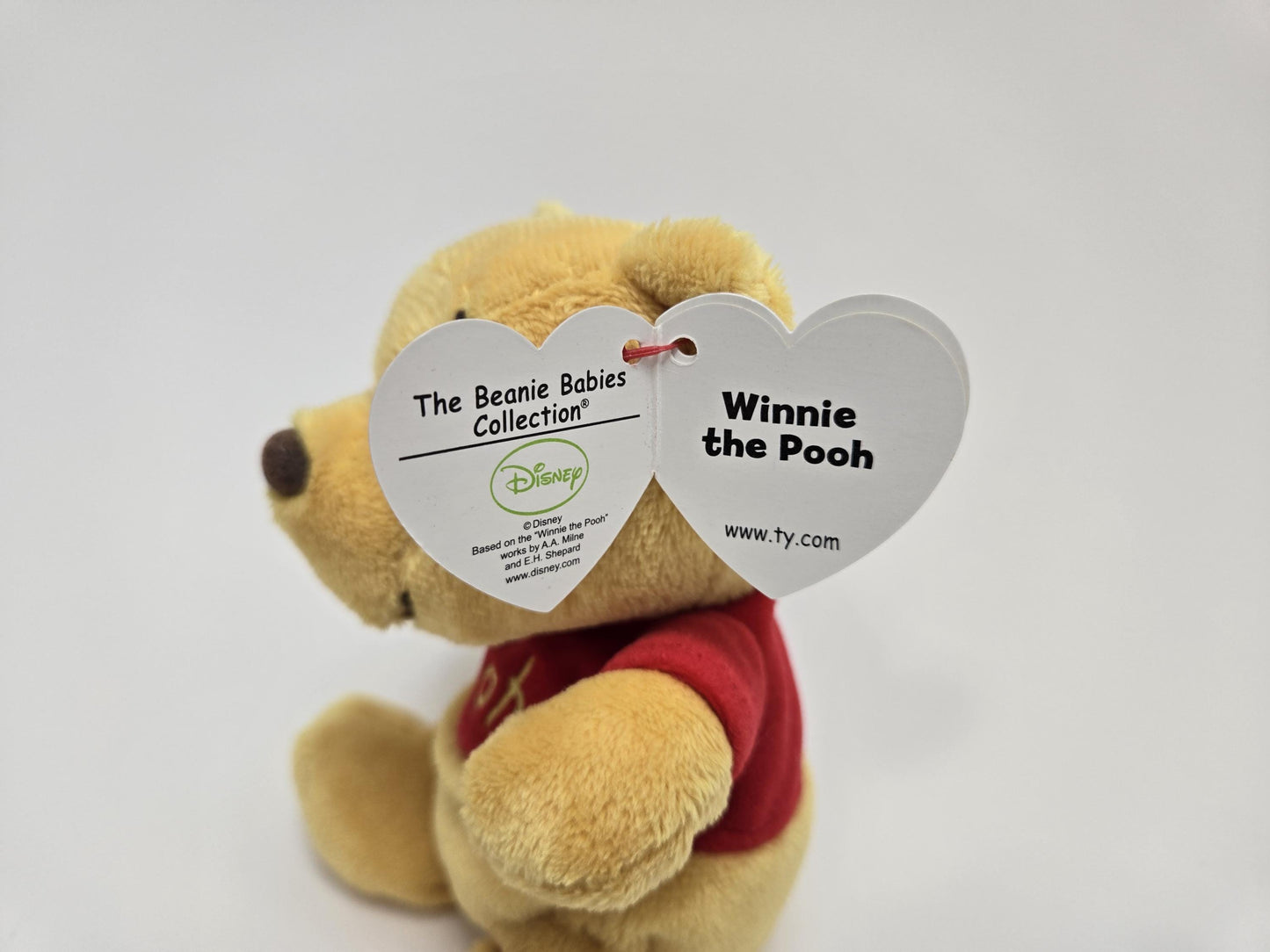 Ty Beanie Baby “Winnie the Pooh” the Bear from Disneys Winnie the Pooh *Rare* (5 inch)