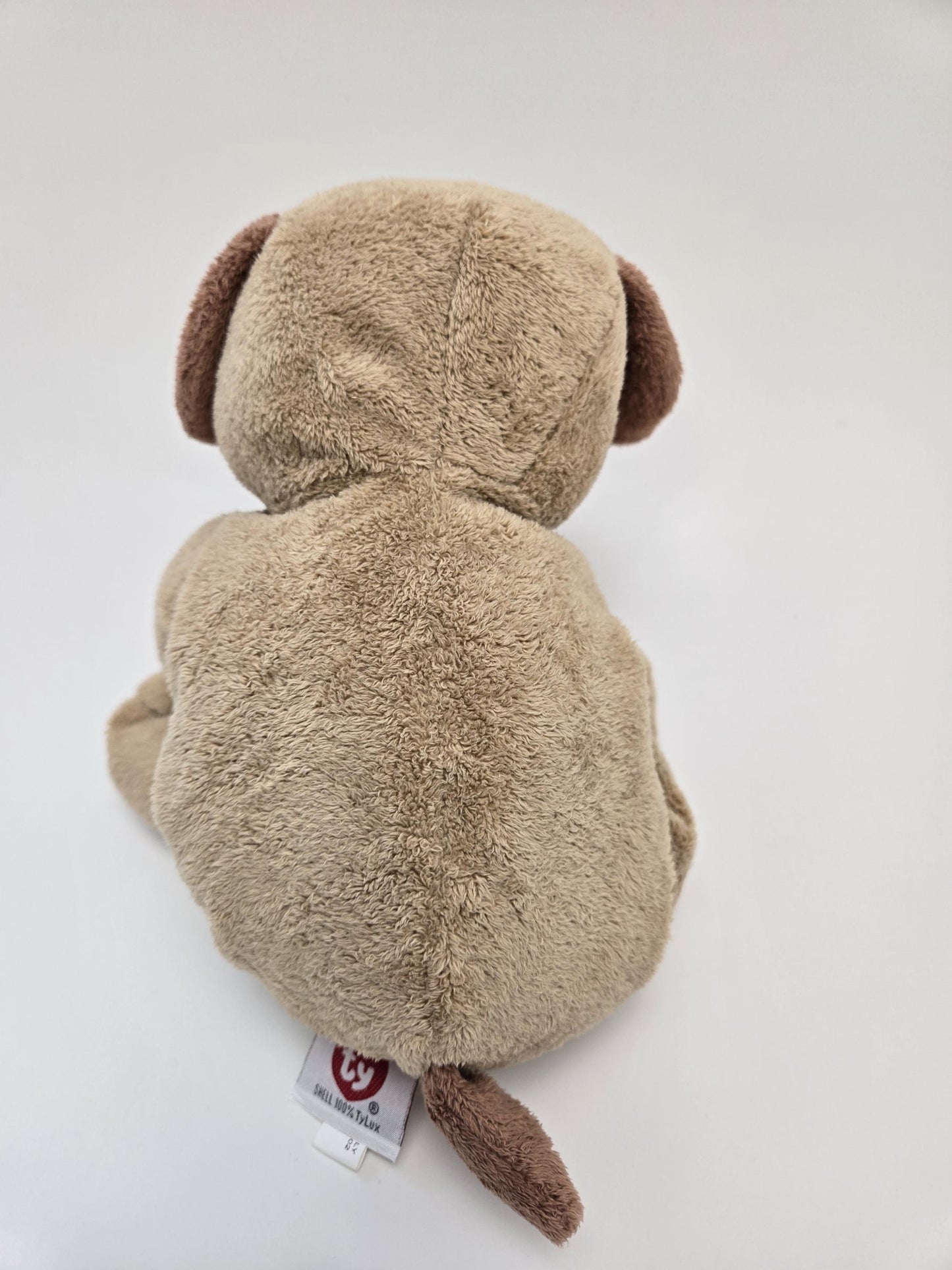 TY Pluffies Collection “Puppers” the Adorable Brown Dog *Rare!* (9 inch)