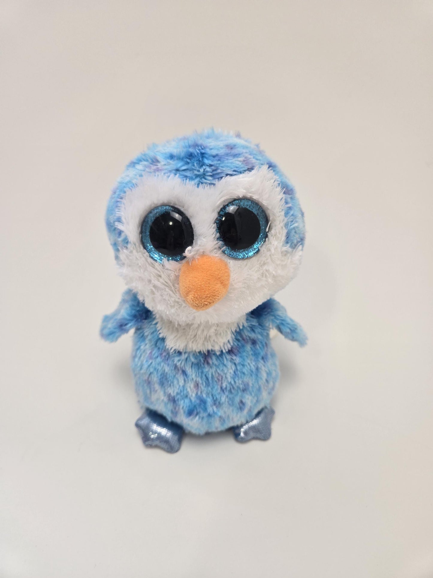 Ty Beanie Boo “Ice Cube” the Blue Penguin - No Hang Tag (6 inch)