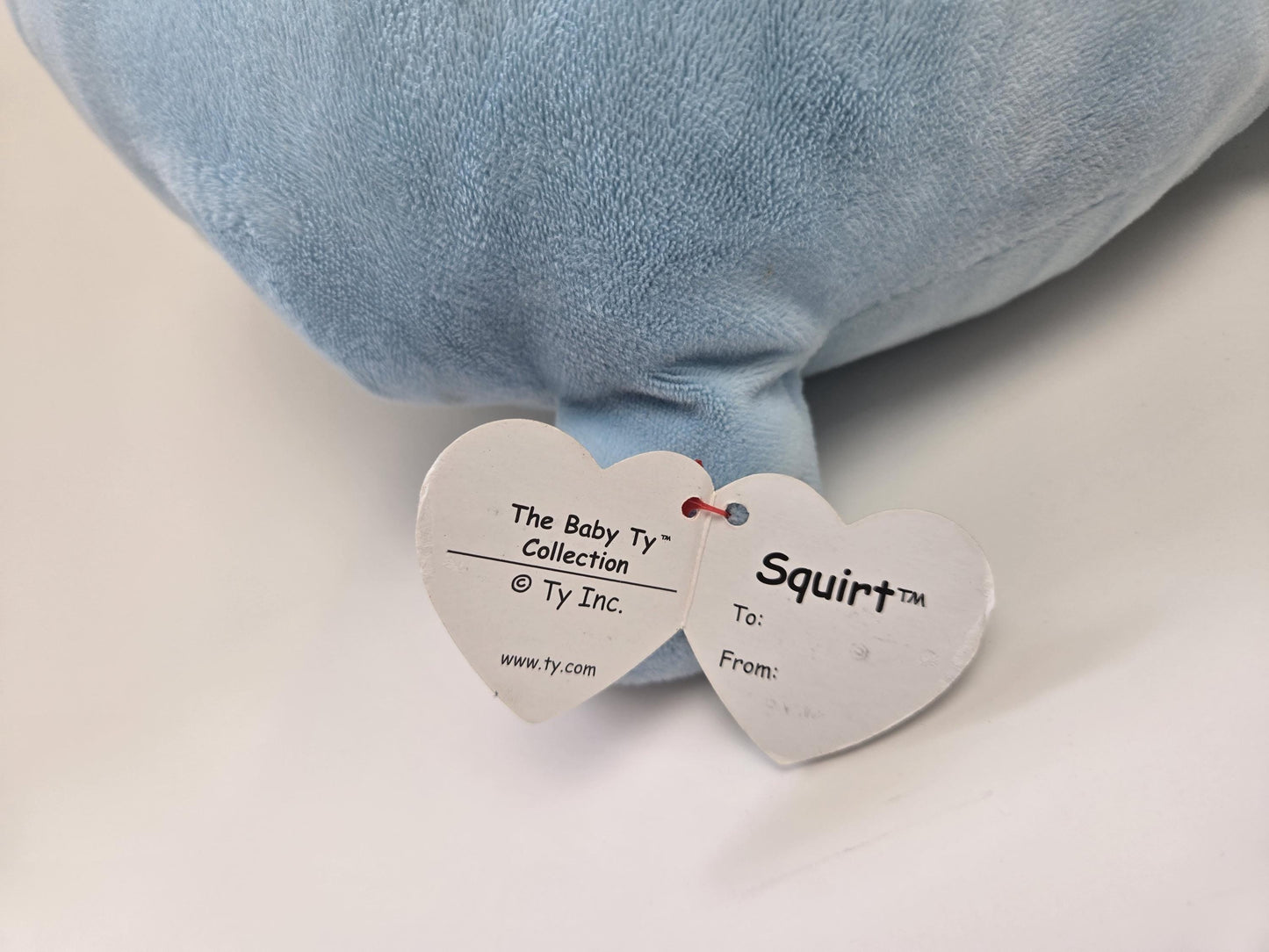 Ty Baby Collection “Squirt” the Blue Seal - Love to Baby (Larger 9 inch)