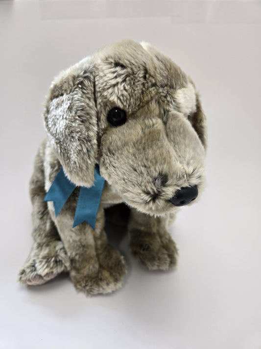 Ty Classics Collection “Tanner” the Dog with Blue Bow (12 inch)