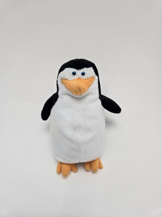 Ty Beanie Baby “Skipper” the Penguin - Madagascar Movie Beanie - No Hang Tag or Tush Tag! *Rare* (6 inch)