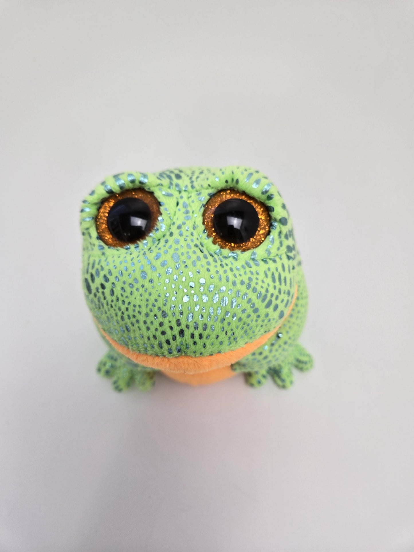 TY Beanie Boo “Speckles” the Green Frog No Hang Tag (6 inch)