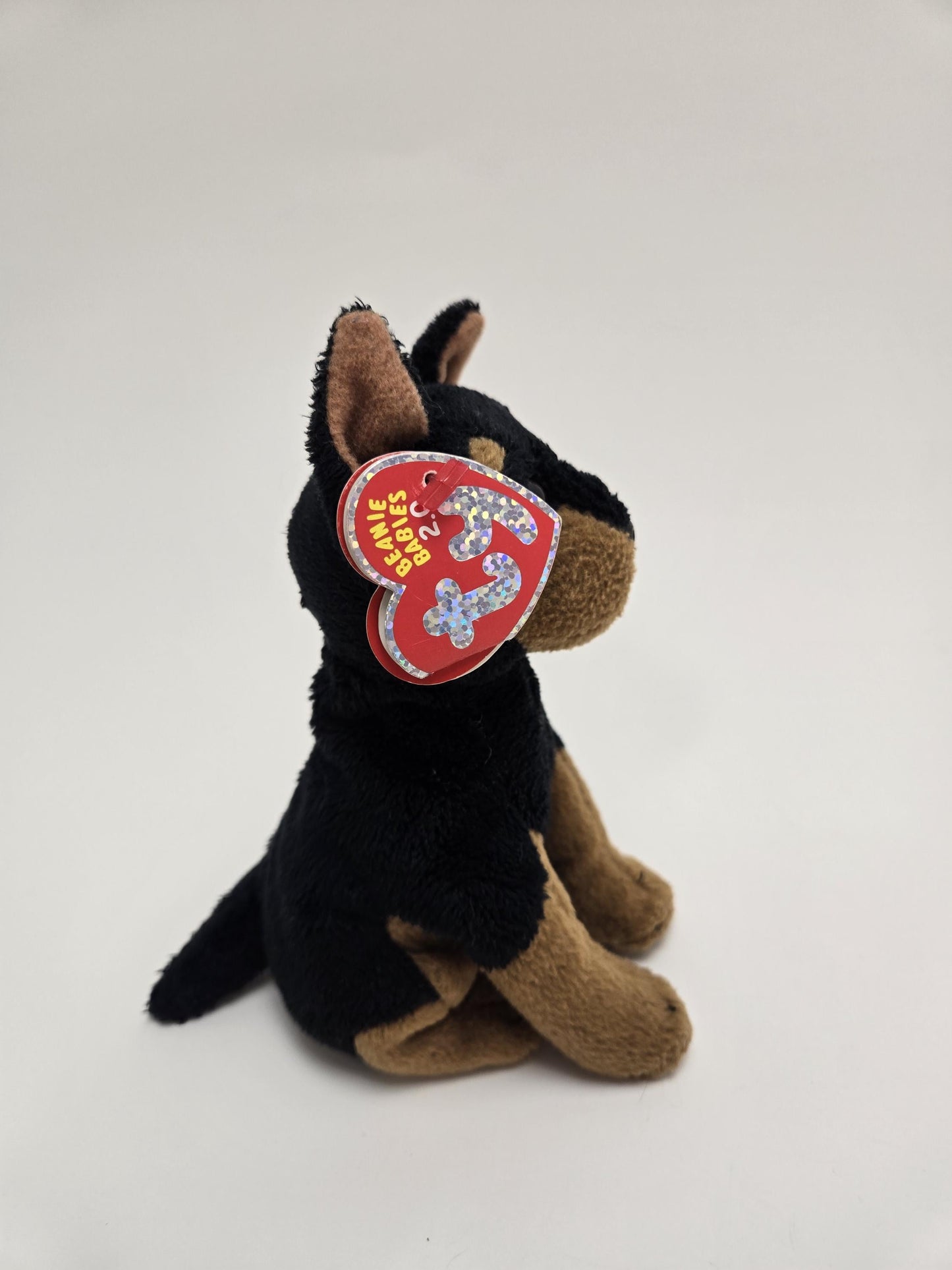 Ty Beanie Baby 2.0 “Trooper” the Doberman Puppy Dog - No Play Online Tag *Rare* (7 inch)