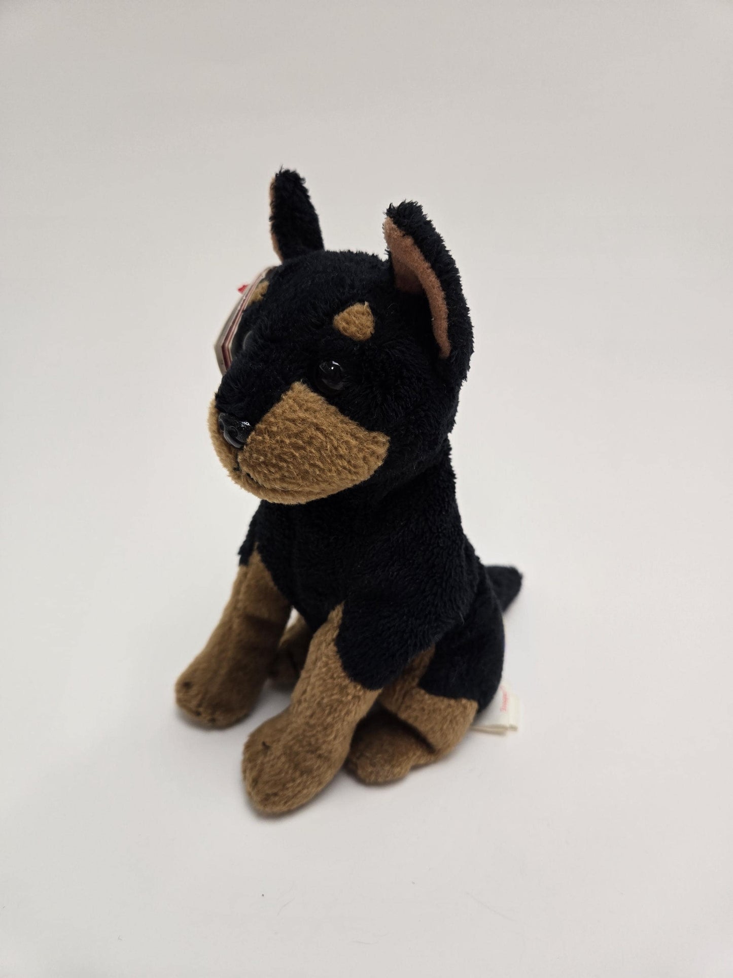 Ty Beanie Baby 2.0 “Trooper” the Doberman Puppy Dog - No Play Online Tag *Rare* (7 inch)